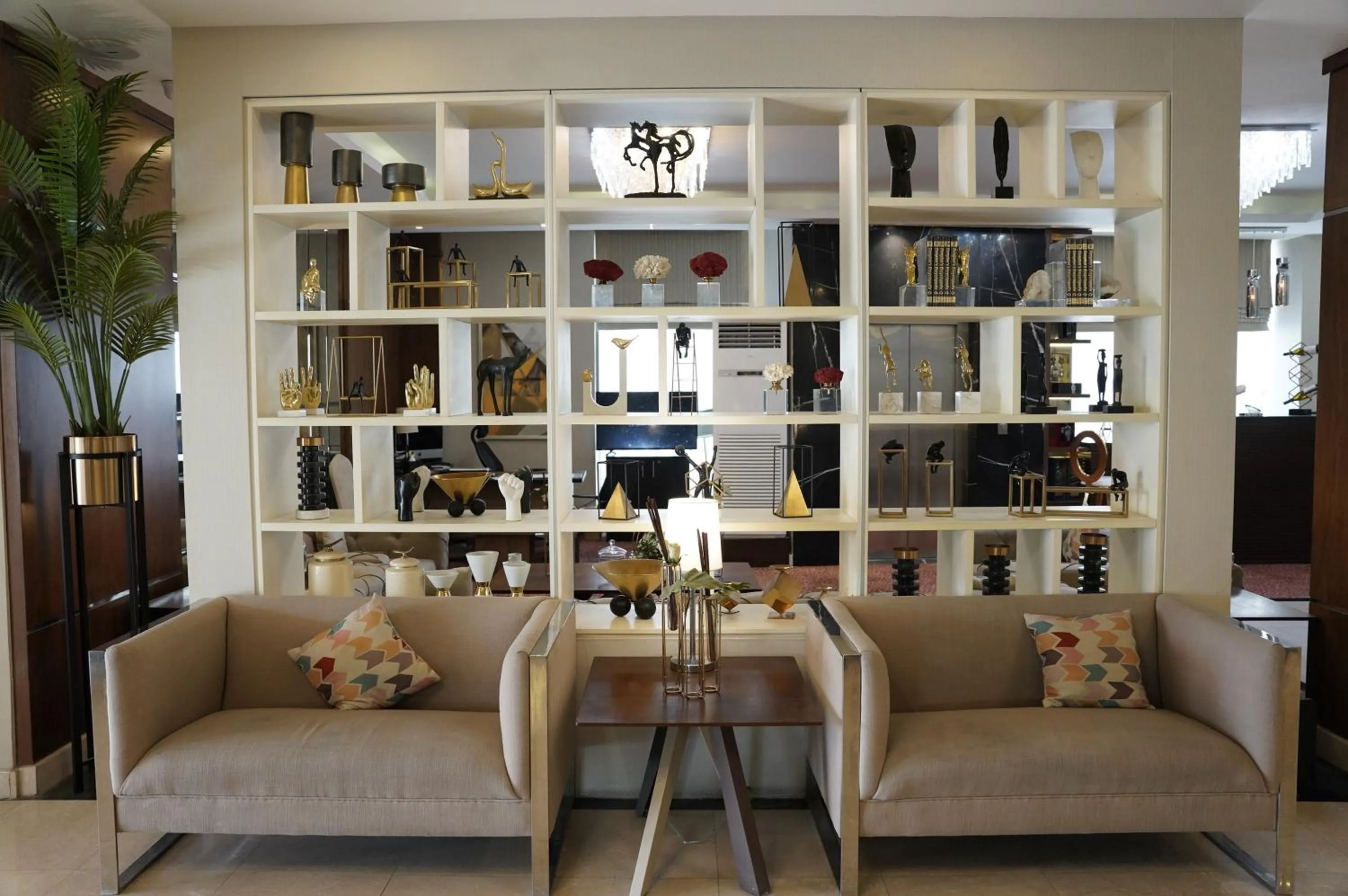 Lobby or reception in Lijam Hotel