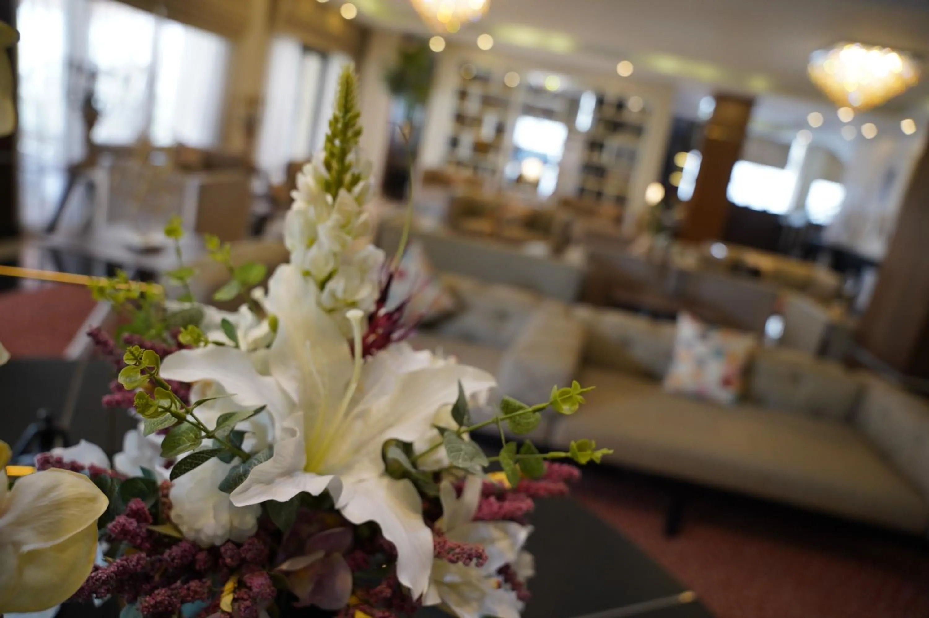 Lobby or reception in Lijam Hotel