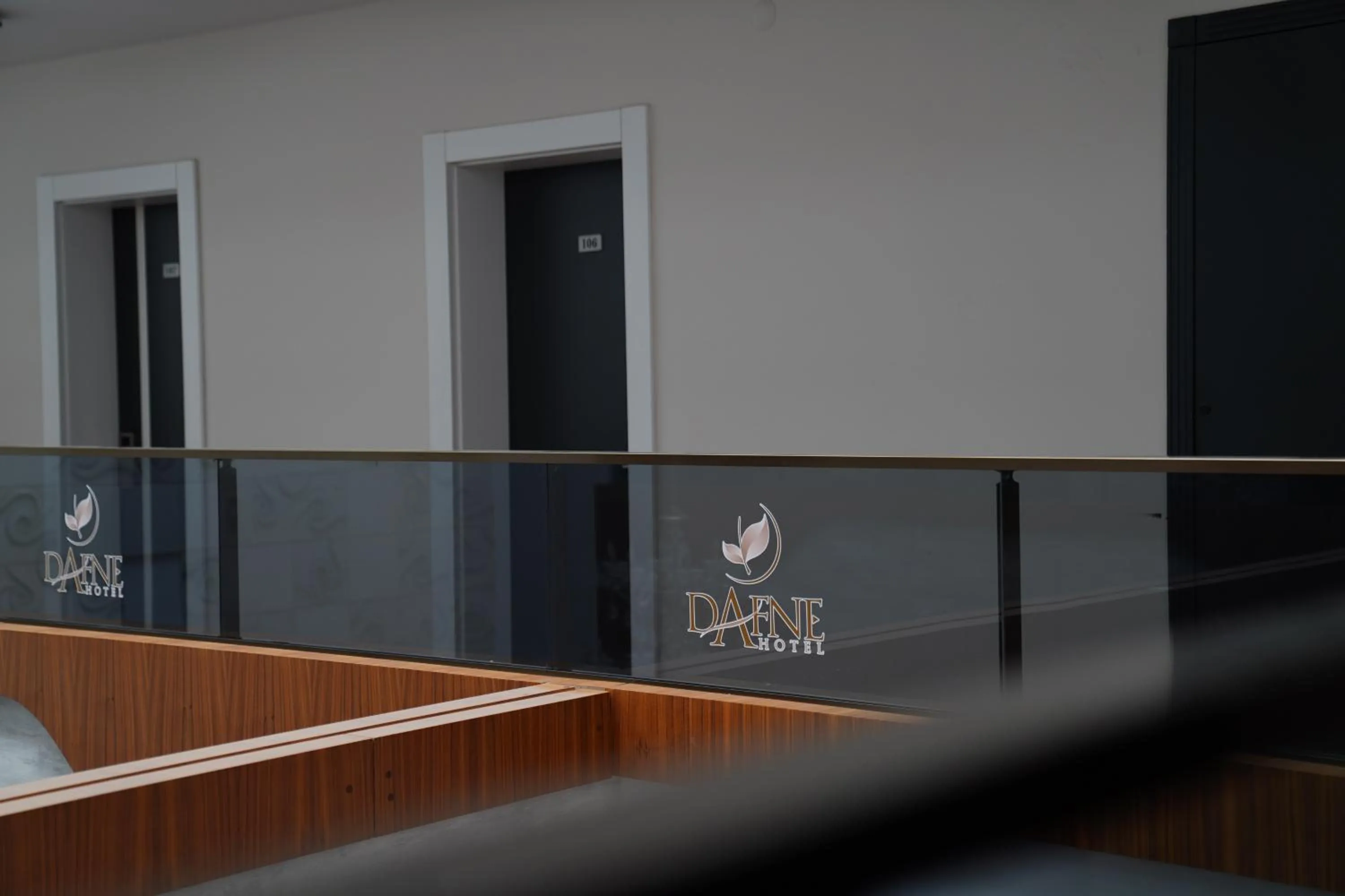 Decorative detail in Dafne Hotel