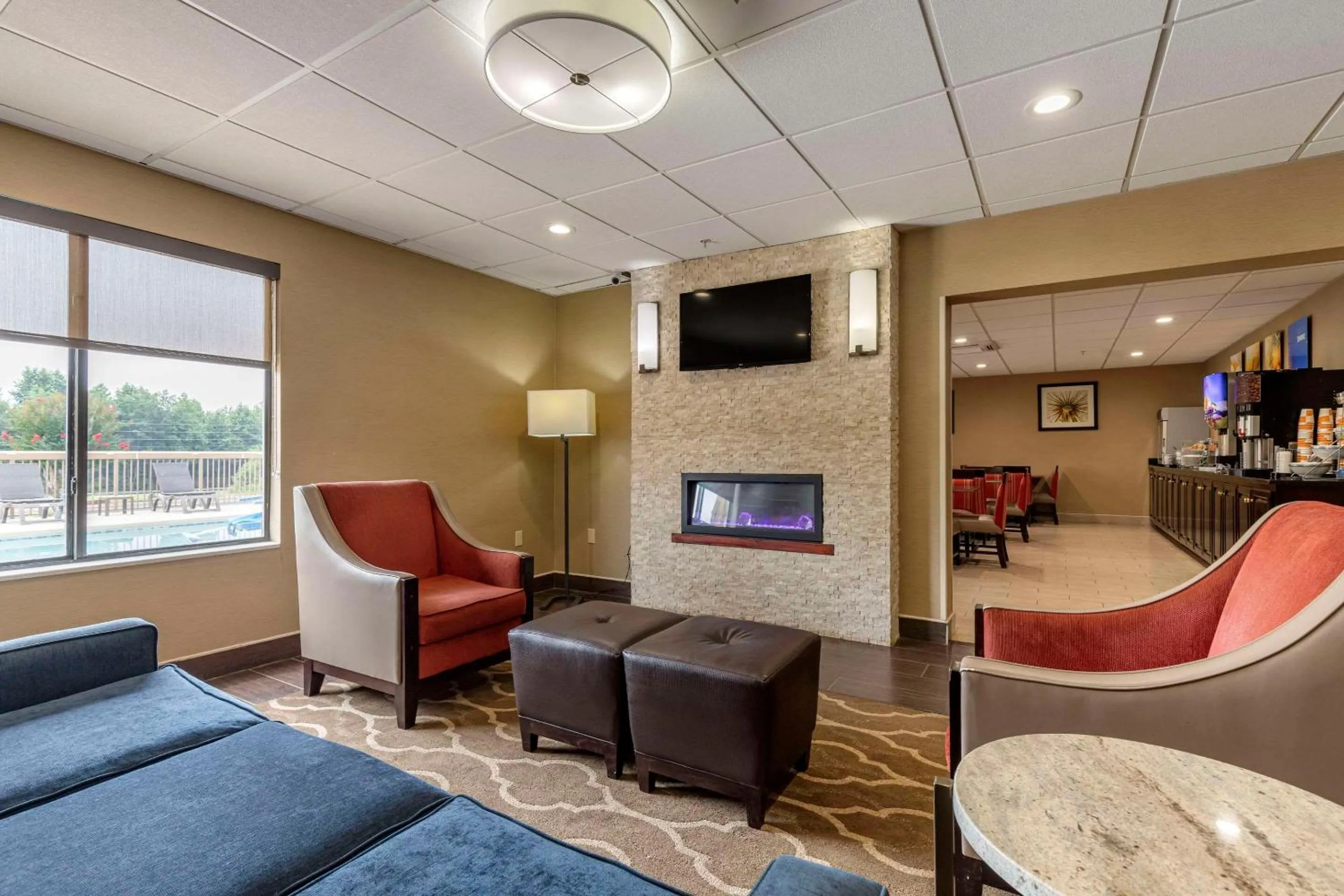 Lobby or reception in Comfort Inn & Suites Mocksville I-40