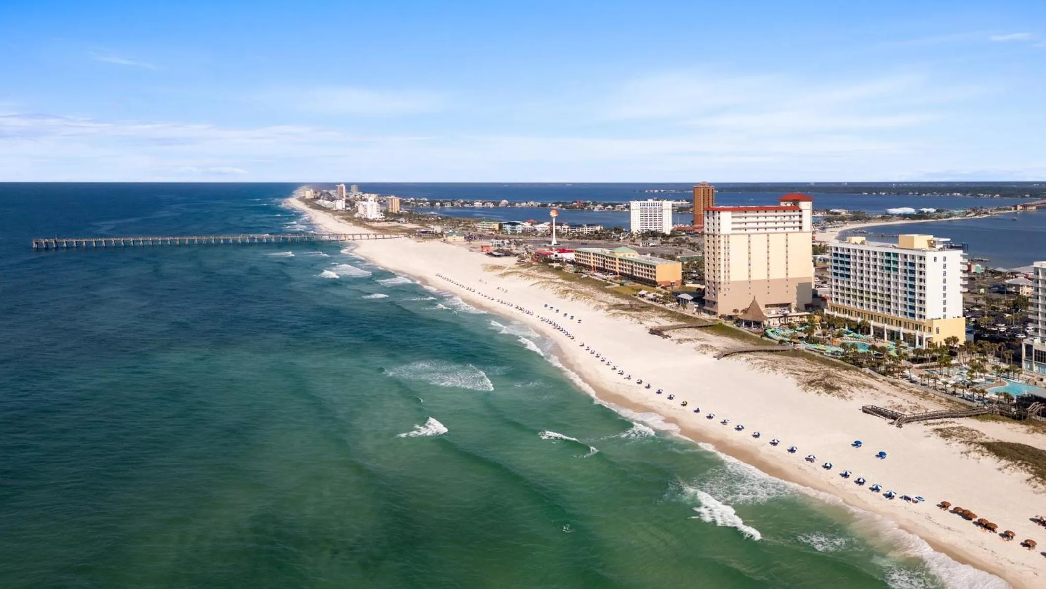 Property building in Holiday Inn Resort Pensacola Beach Gulf Front by IHG