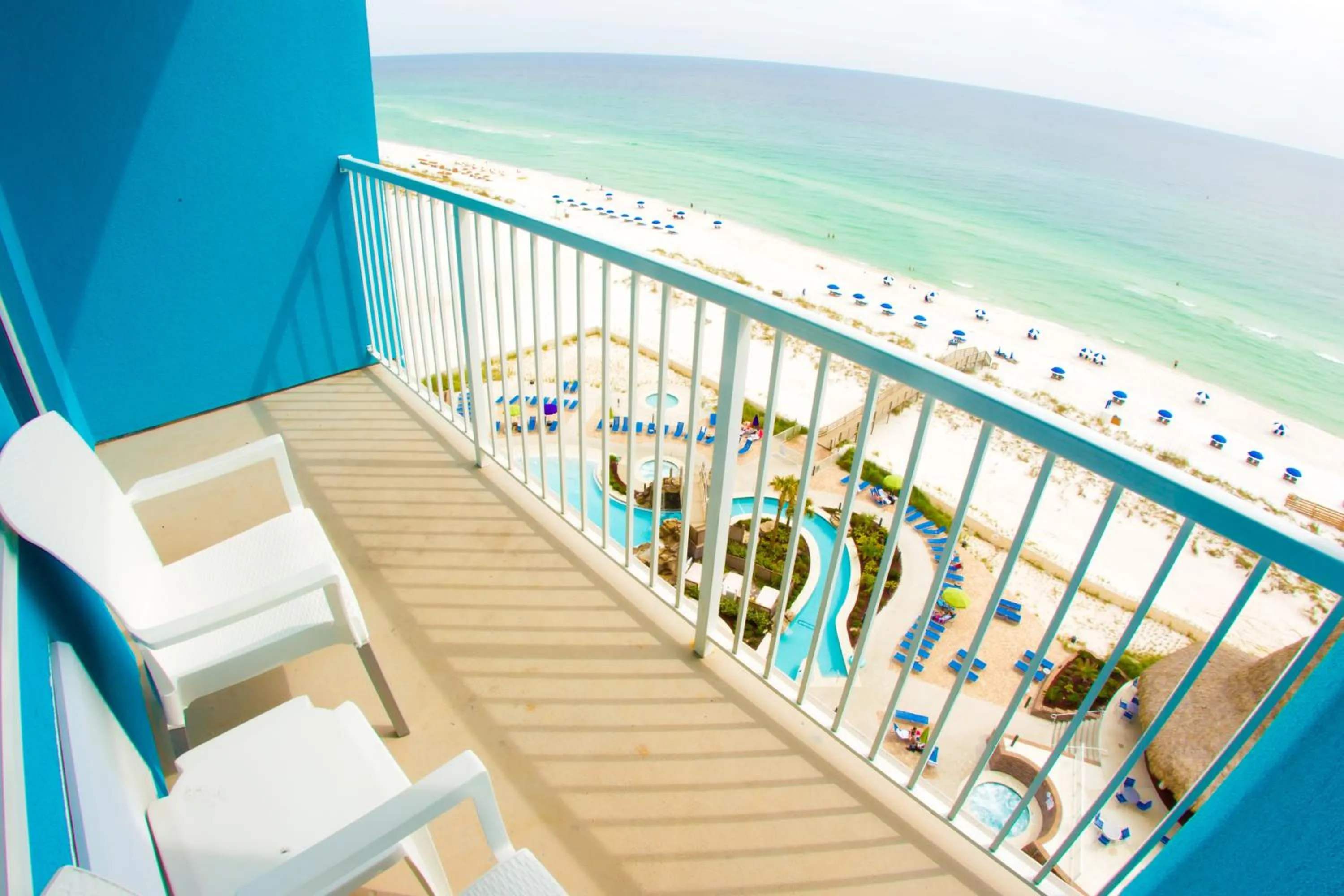 Balcony/Terrace in Holiday Inn Resort Pensacola Beach Gulf Front by IHG
