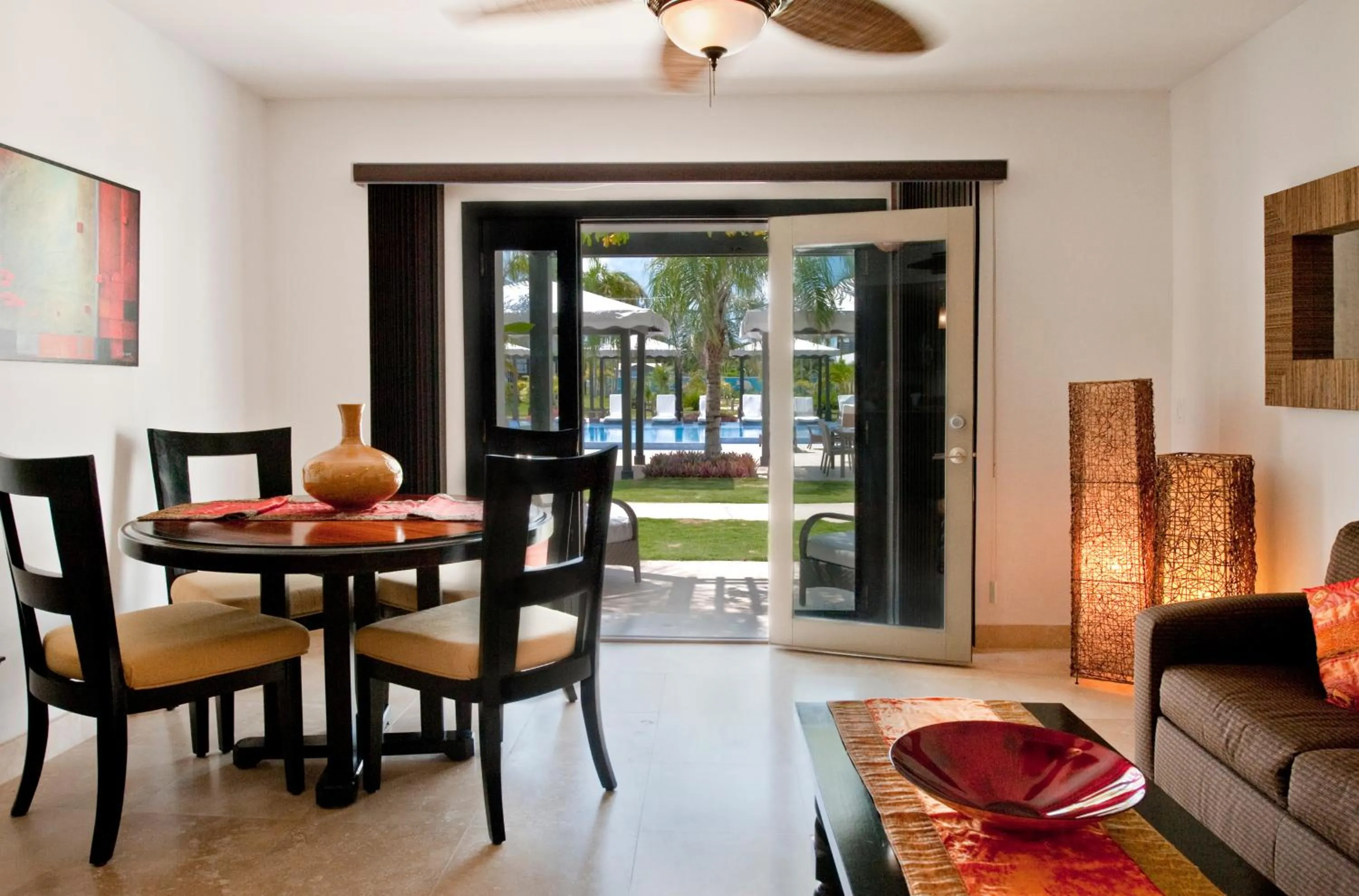 Living room in Las Terrazas Resort