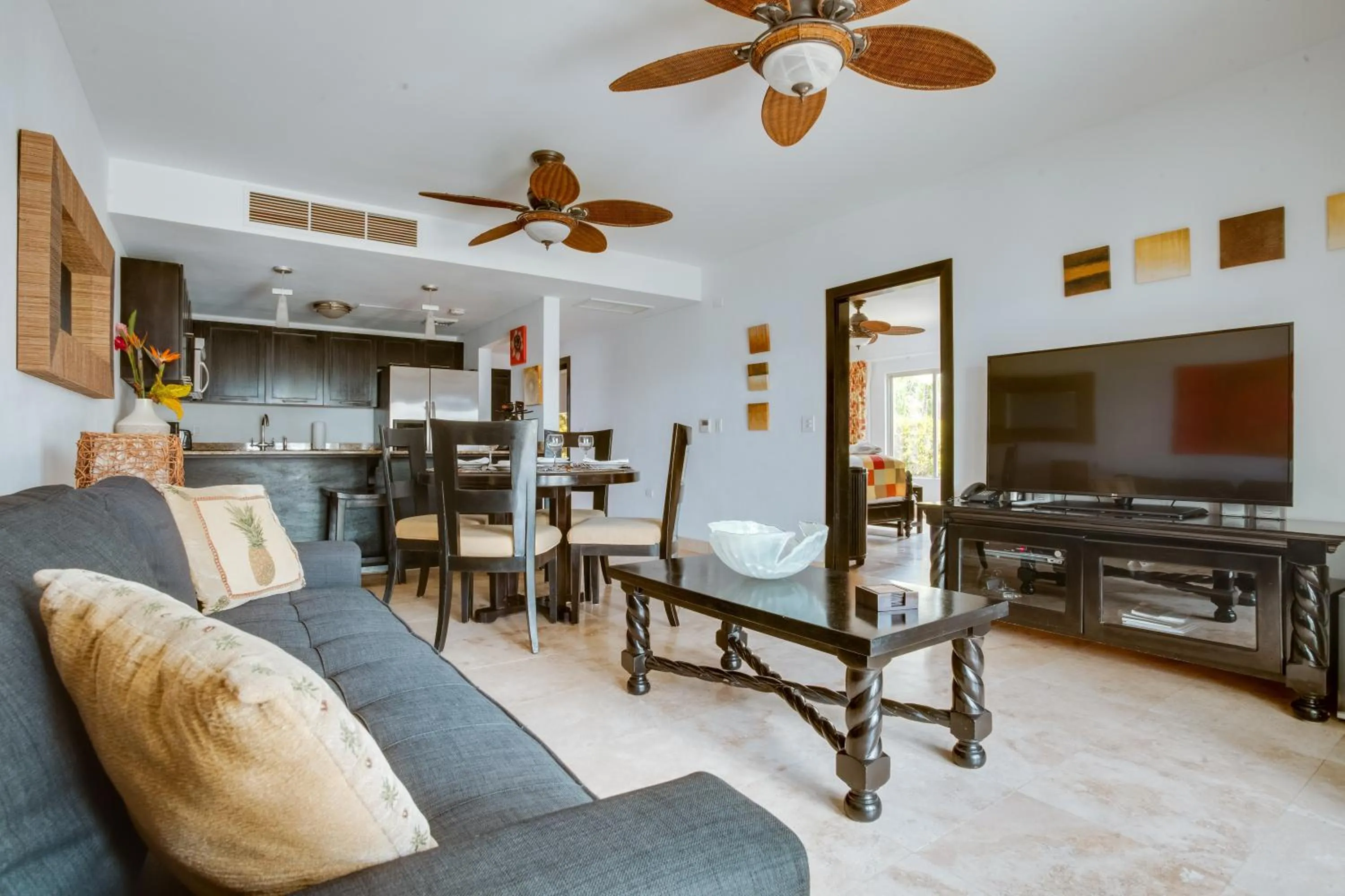 Living room in Las Terrazas Resort
