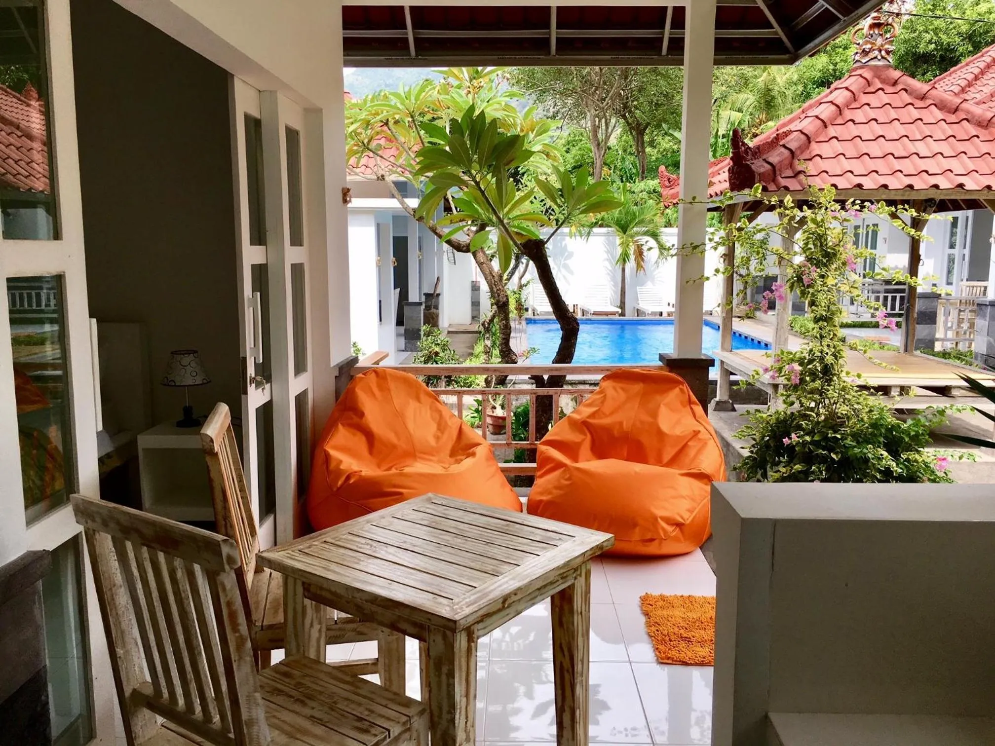 Balcony/Terrace in Narayana Homestay