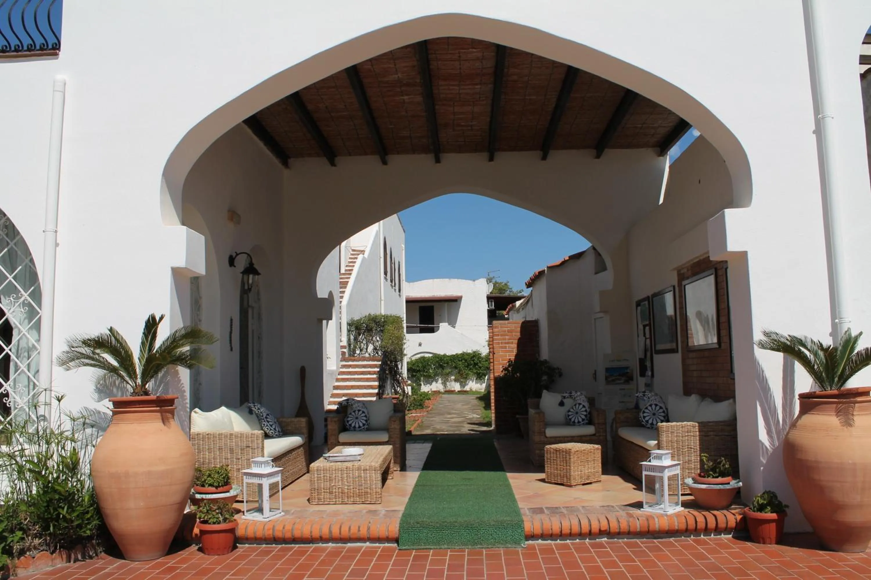 Facade/entrance in Hotel Rojas