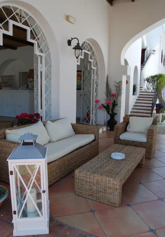 Patio in Hotel Rojas