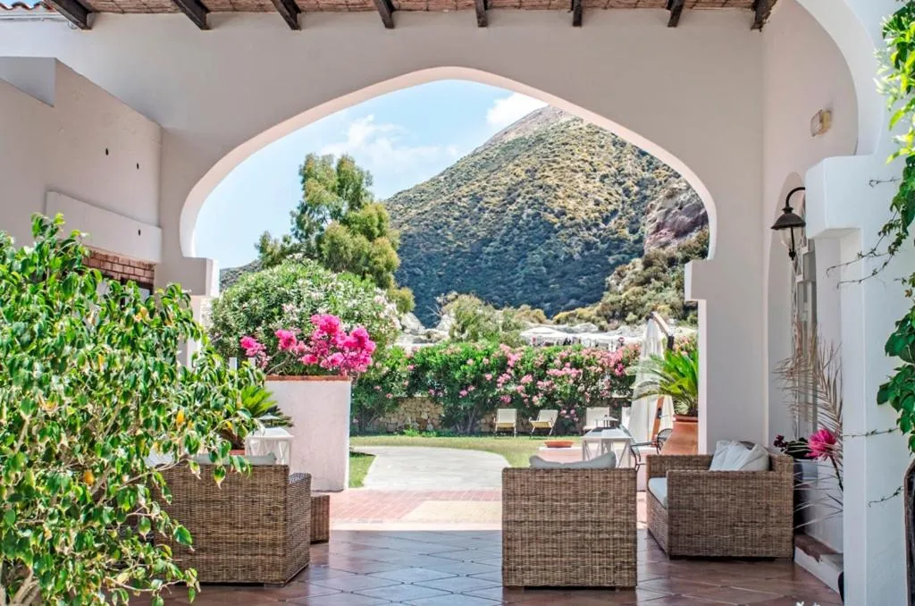 Patio in Hotel Rojas