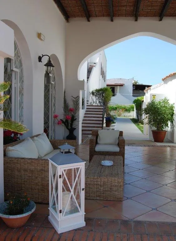 Patio in Hotel Rojas