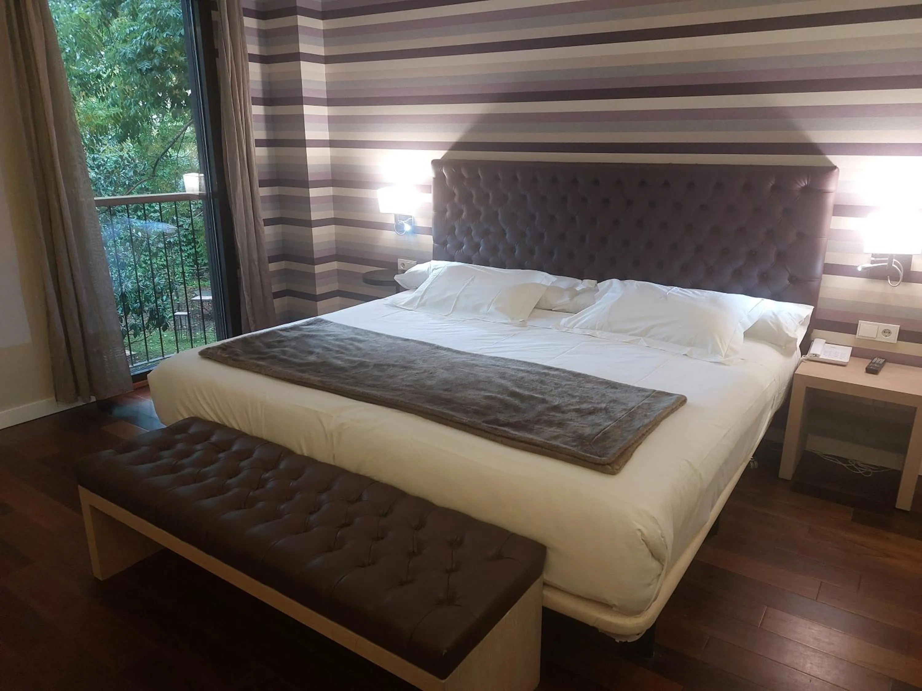 Bed in U-Hotel Spa Ciudad de Astorga