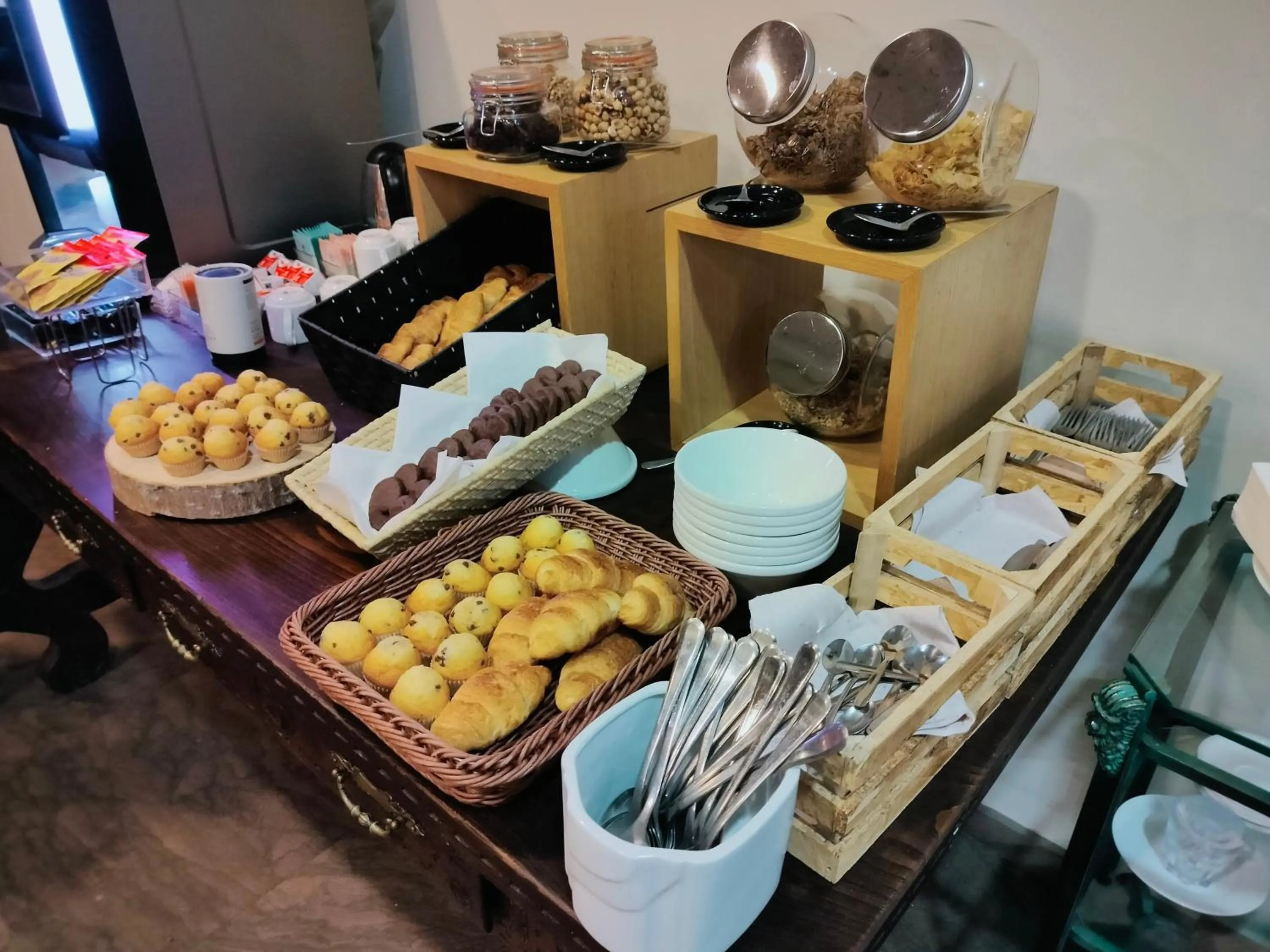 Buffet breakfast in U-Hotel Spa Ciudad de Astorga