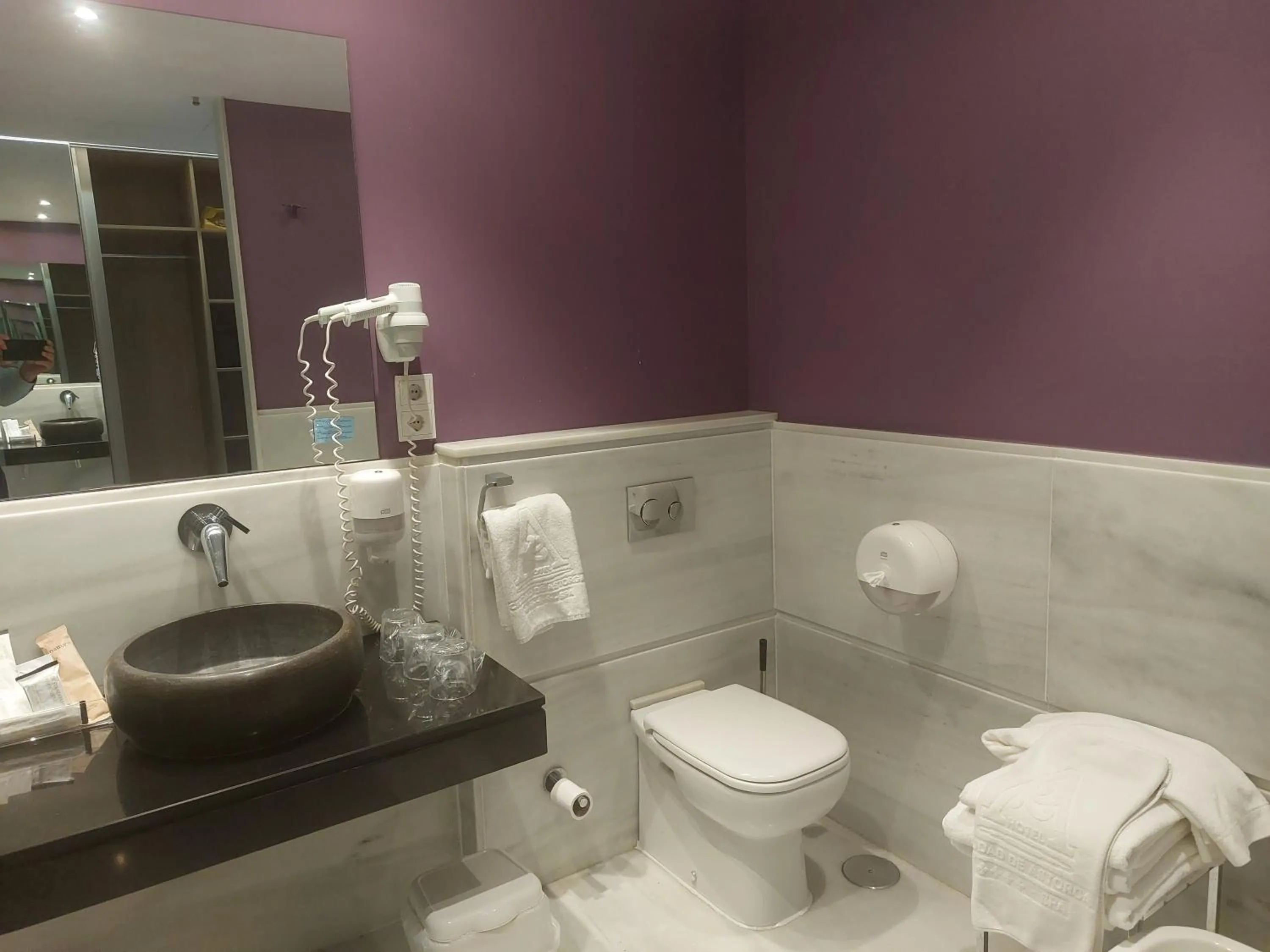 Bathroom in U-Hotel Spa Ciudad de Astorga