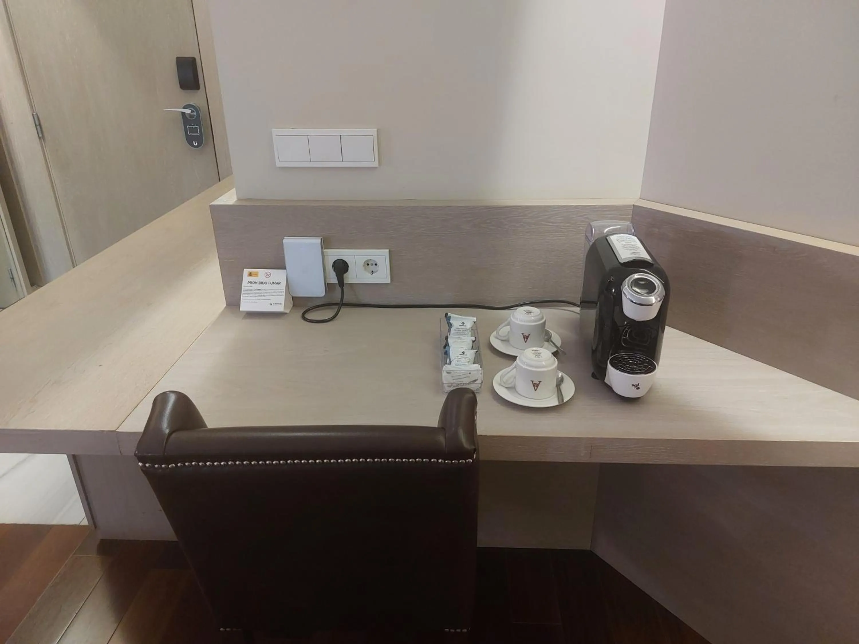 Seating area in U-Hotel Spa Ciudad de Astorga