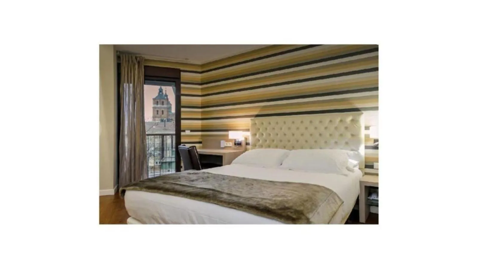 Bed in U-Hotel Spa Ciudad de Astorga