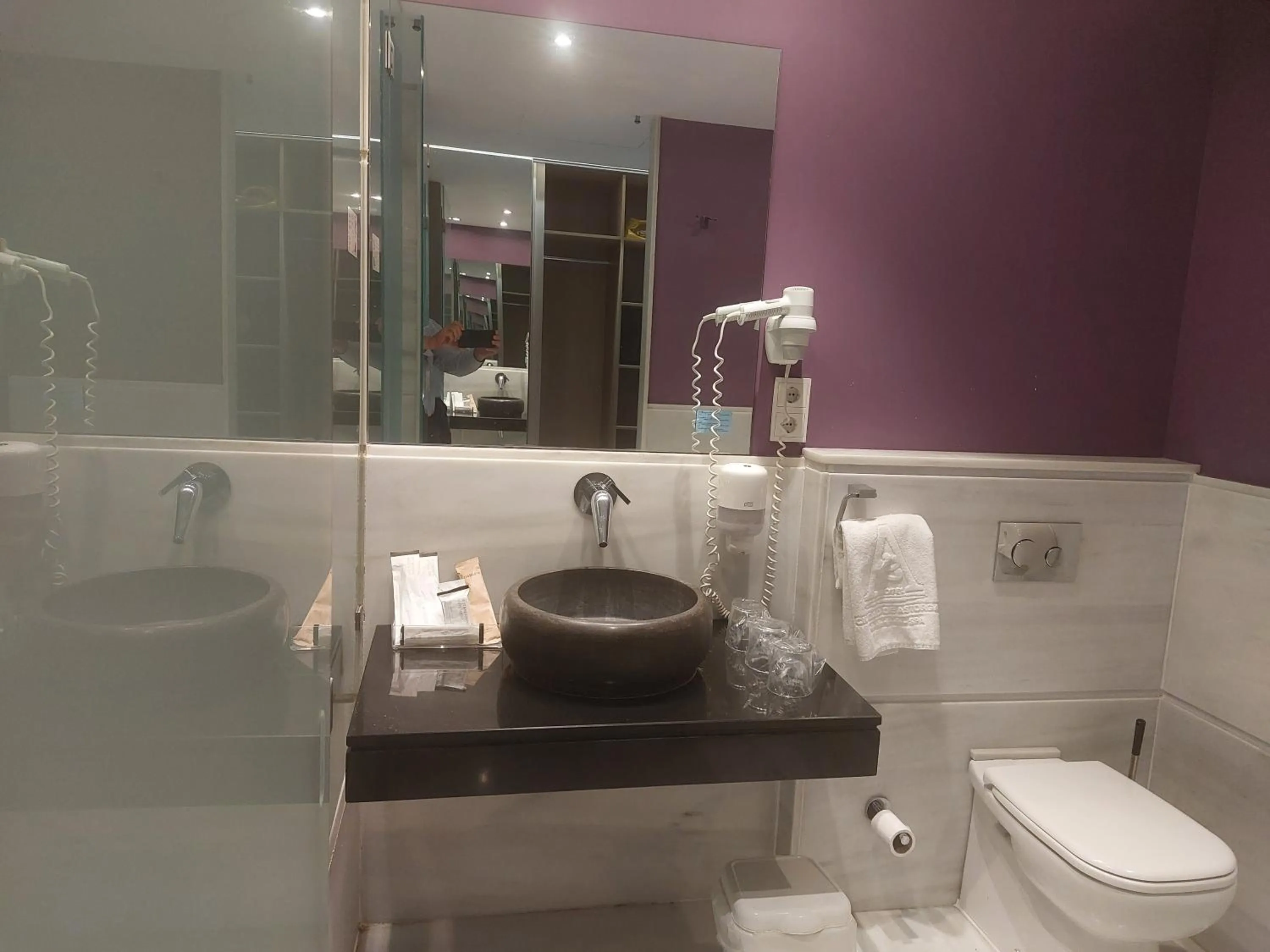Shower in U-Hotel Spa Ciudad de Astorga