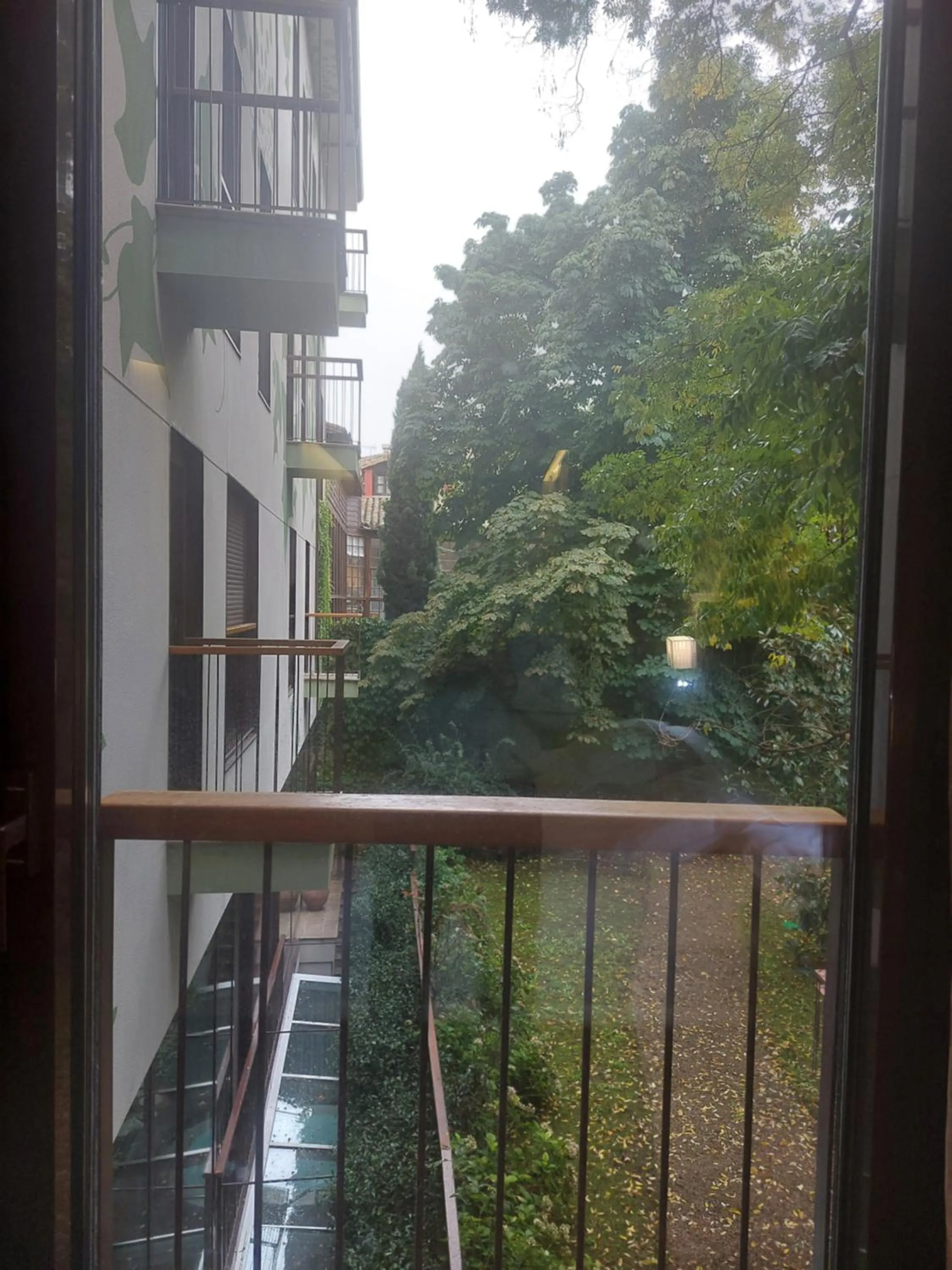 Balcony/Terrace in U-Hotel Spa Ciudad de Astorga