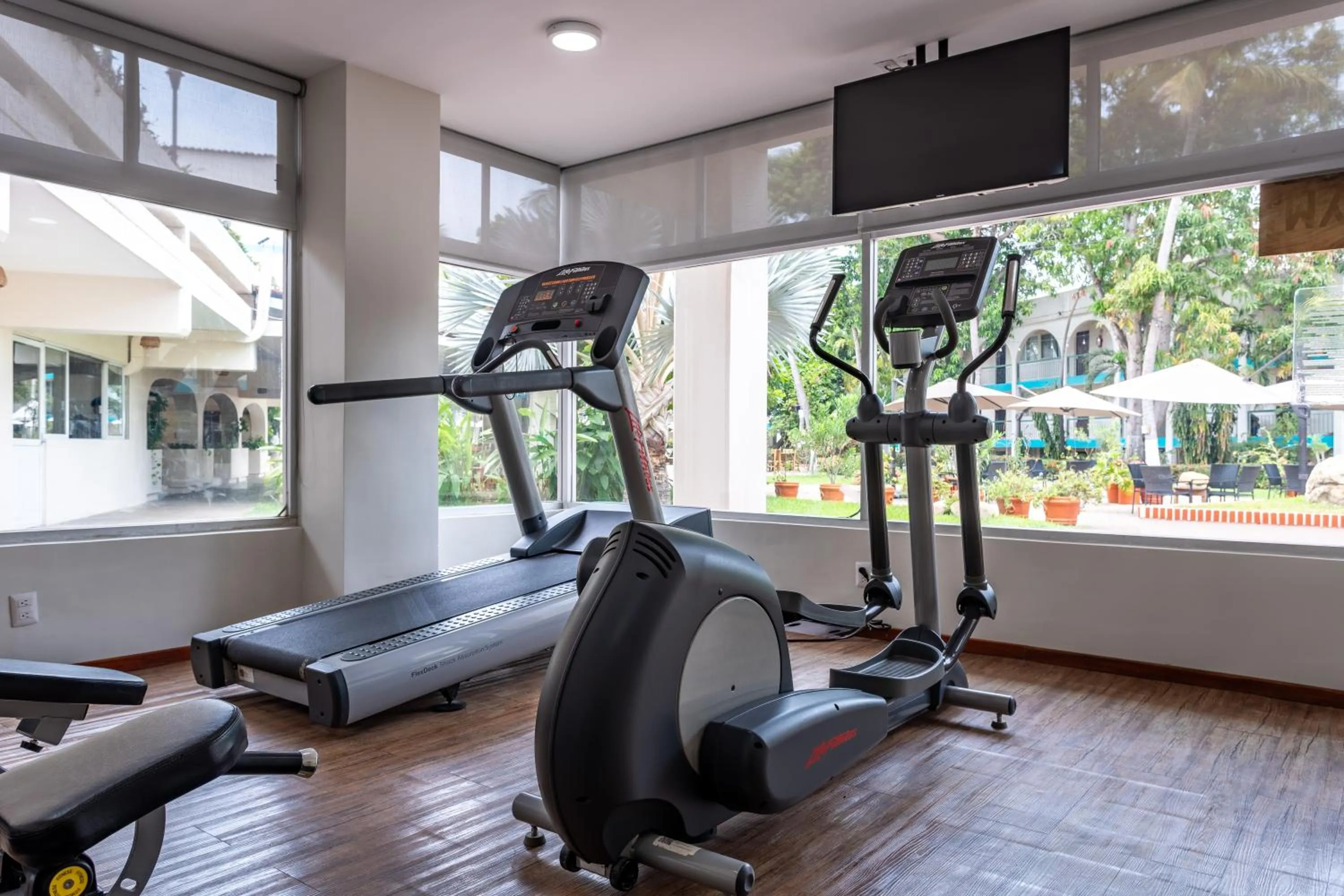 Fitness centre/facilities in Hotel Suites Villasol