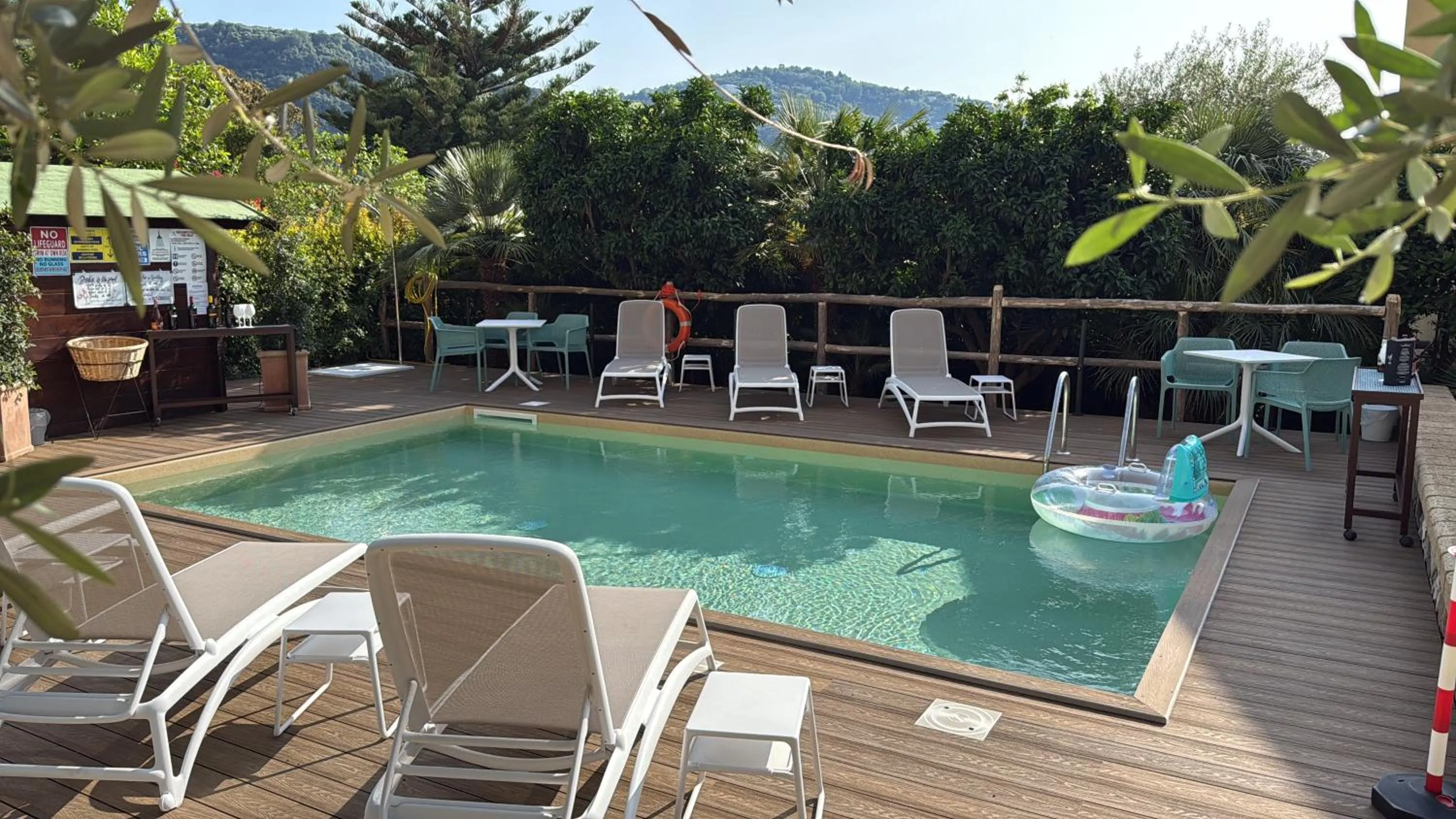 Swimming pool in Eterea Charming Suites