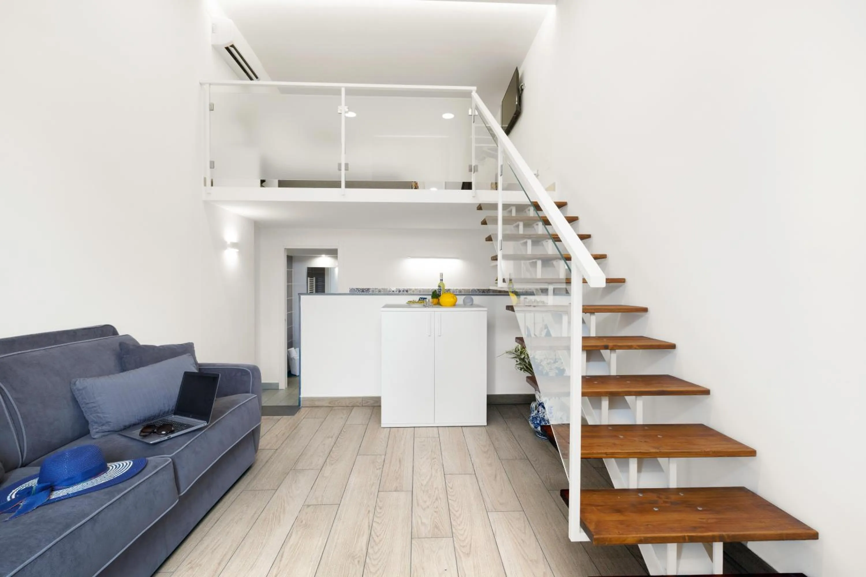 Living room in Eterea Charming Suites