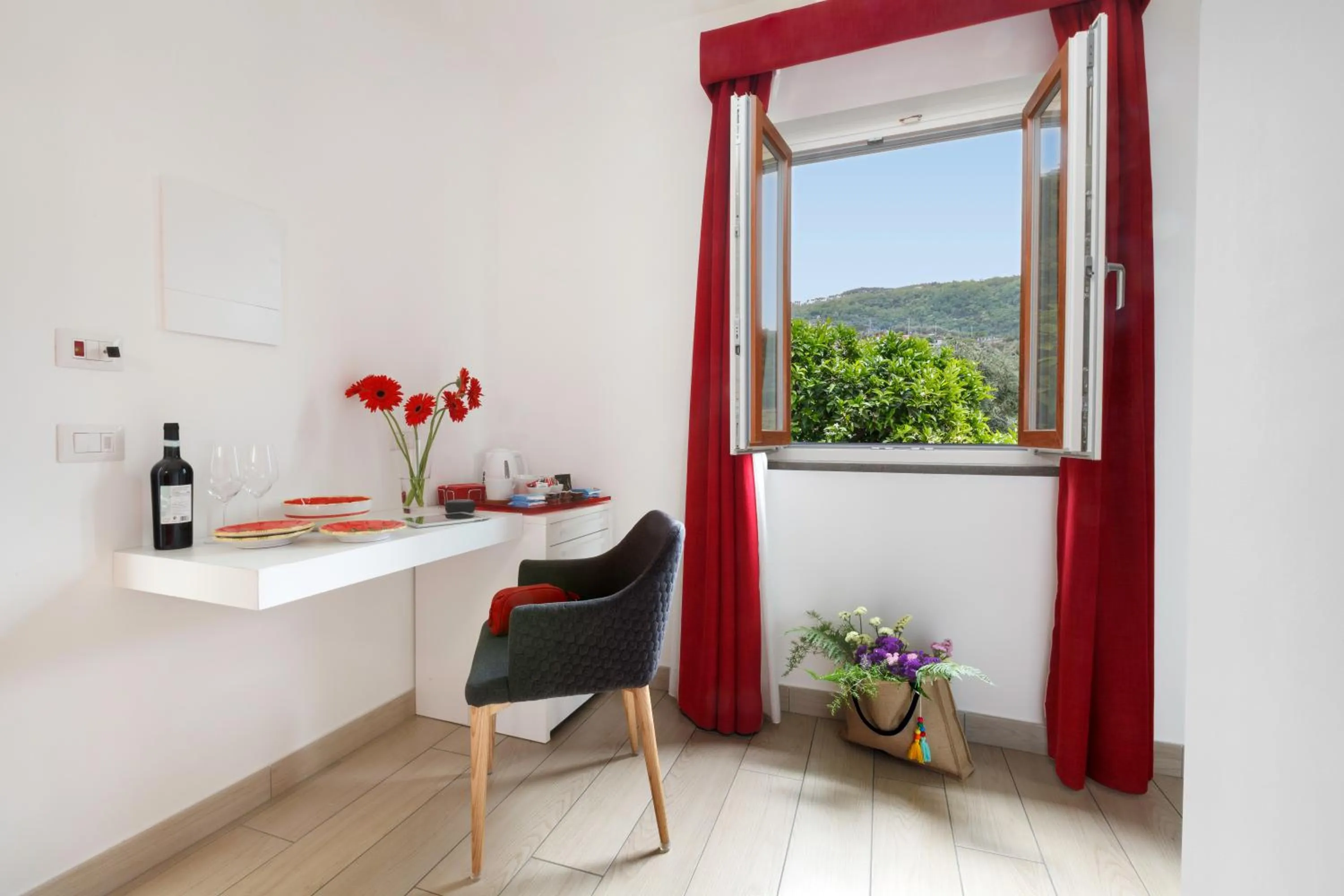 Living room in Eterea Charming Suites