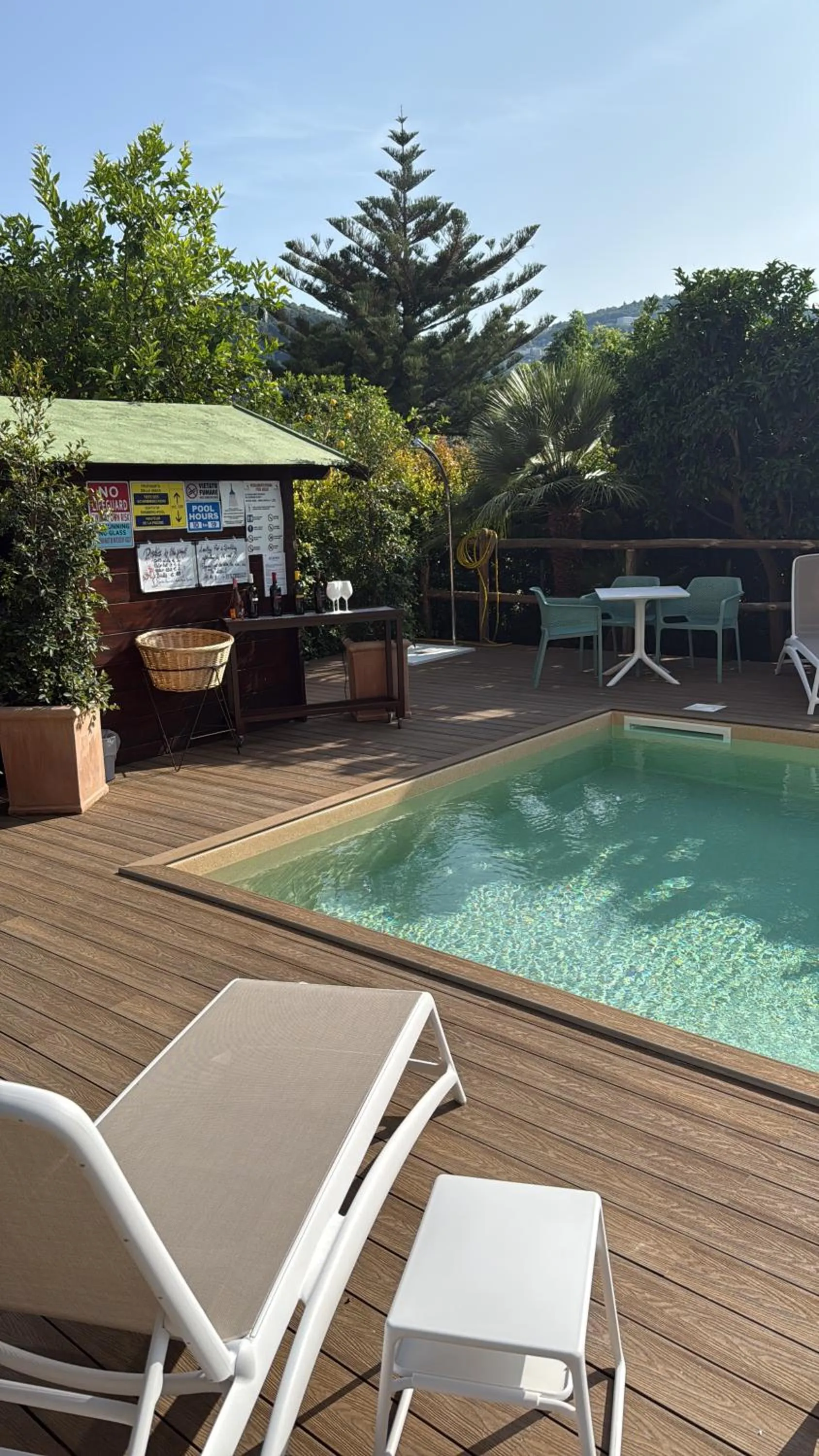 Swimming pool in Eterea Charming Suites