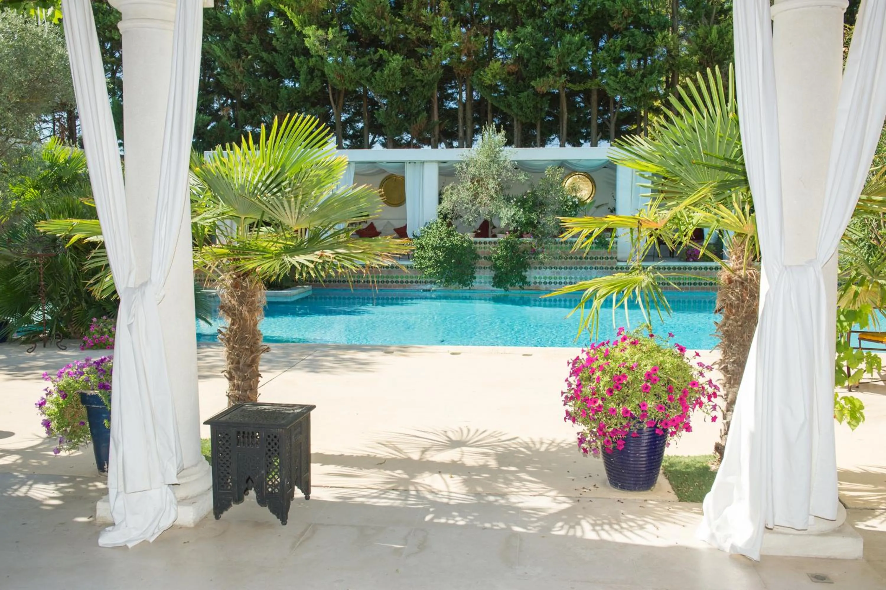 Patio in La Villa Majorelle