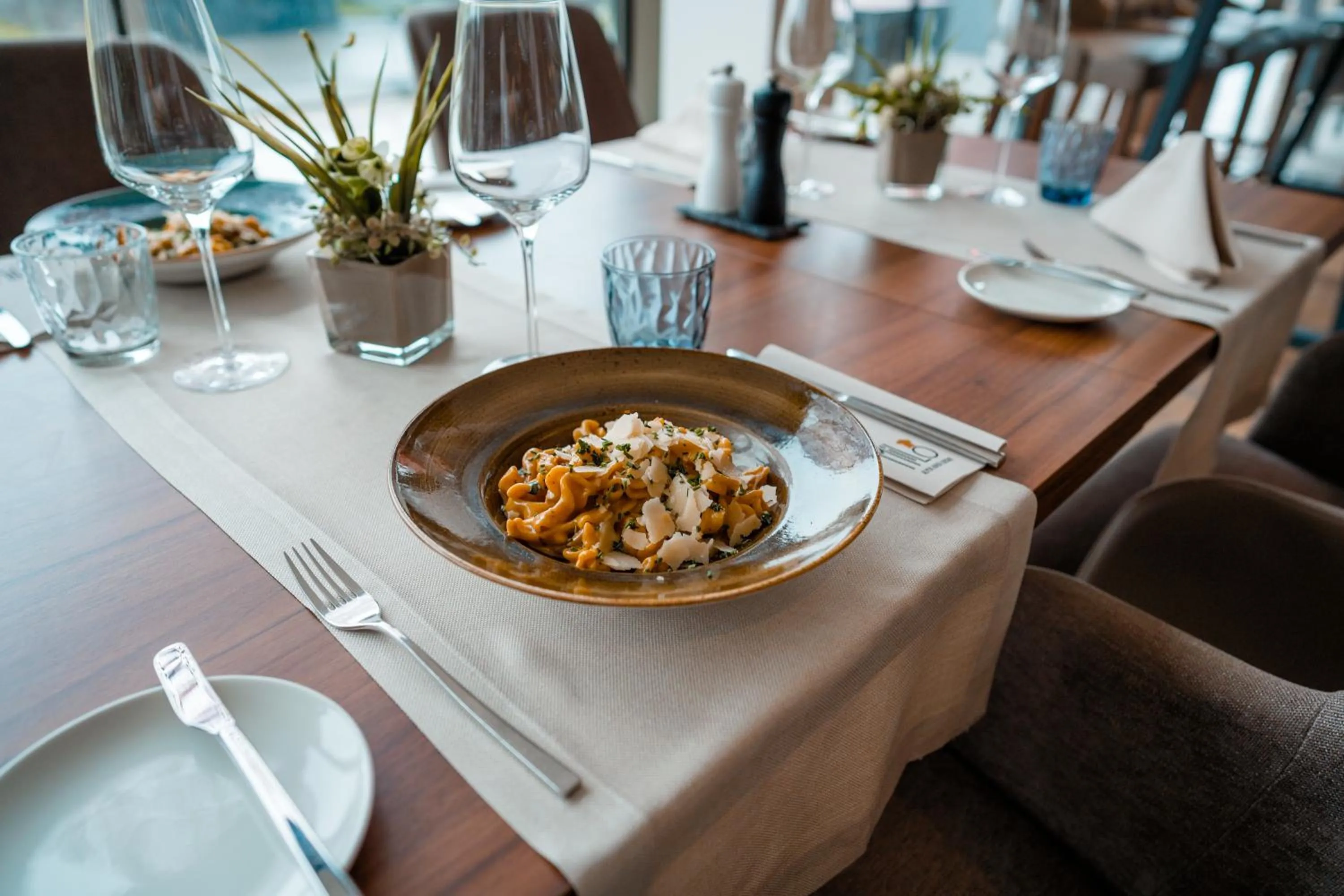 Dinner in Hotel Seven