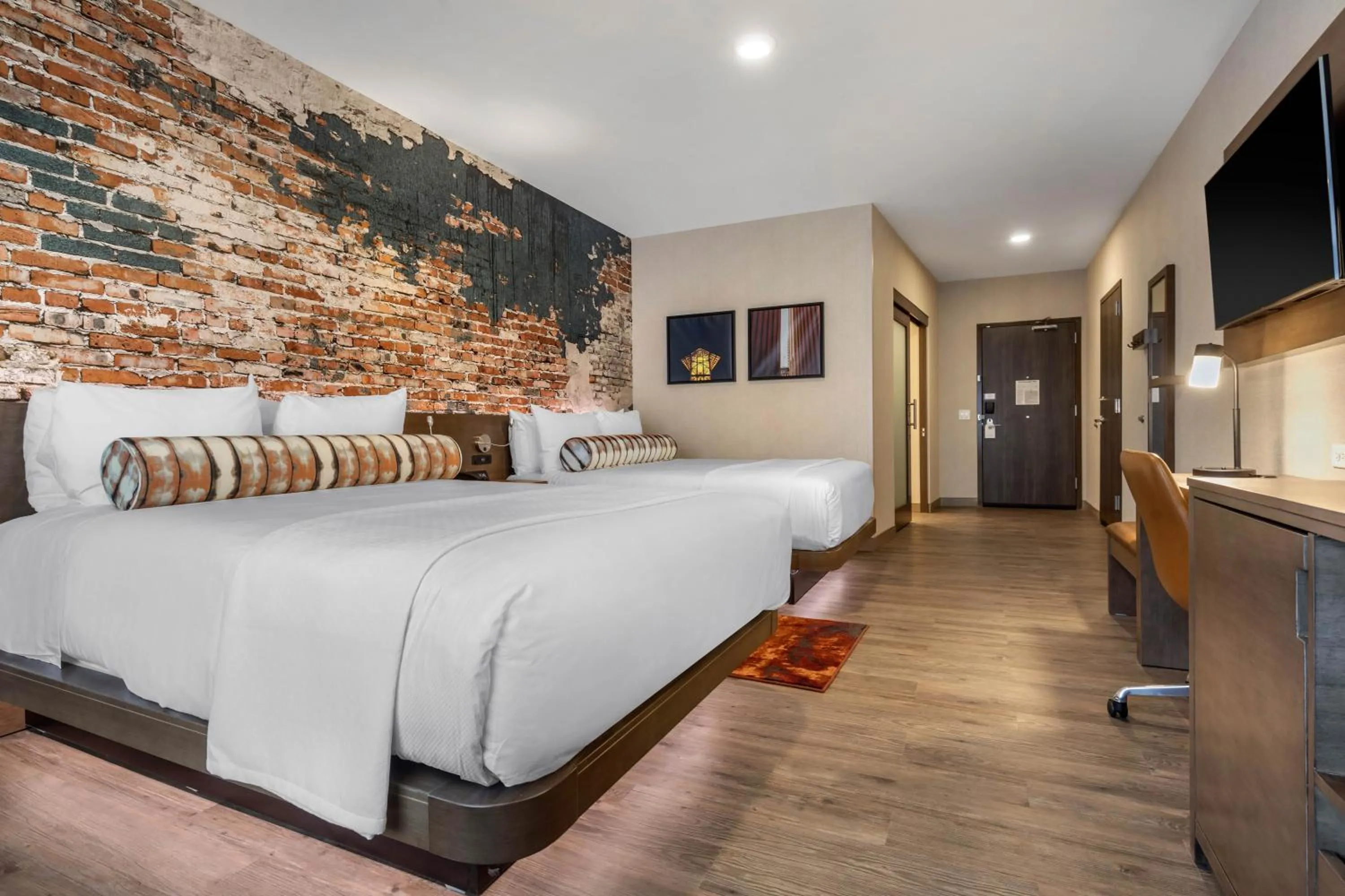 Photo of the whole room, Bed in Cambria Hotel Omaha Downtown