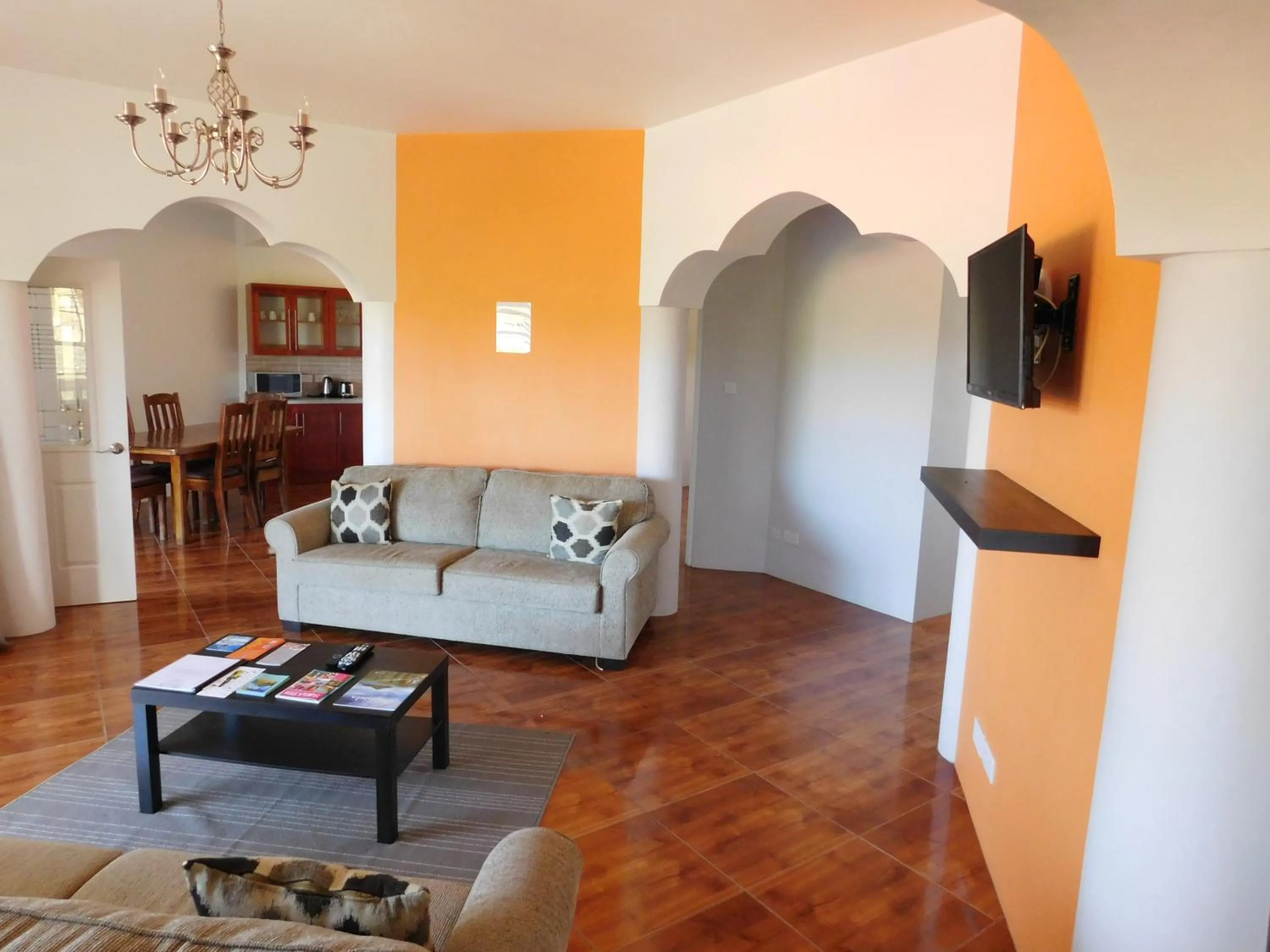 Living room in La Heliconia & Day Spa