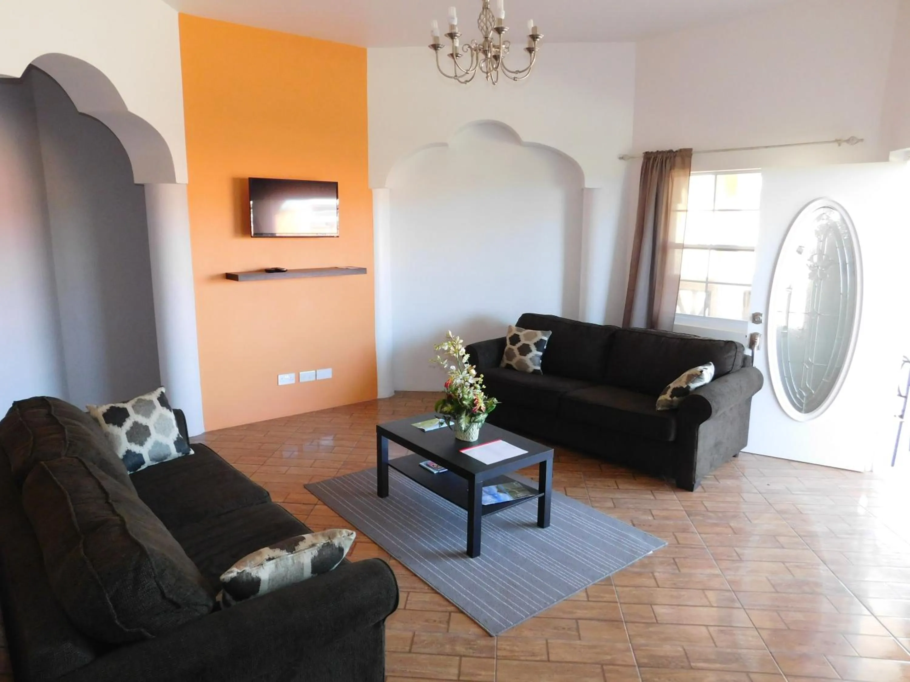 Living room in La Heliconia & Day Spa