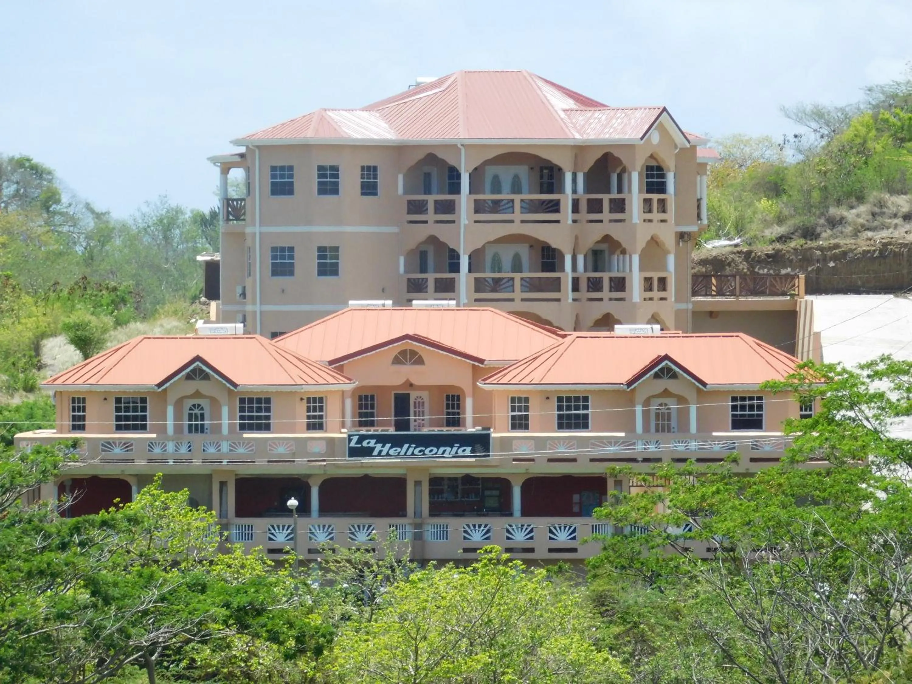Bird's eye view in La Heliconia & Day Spa