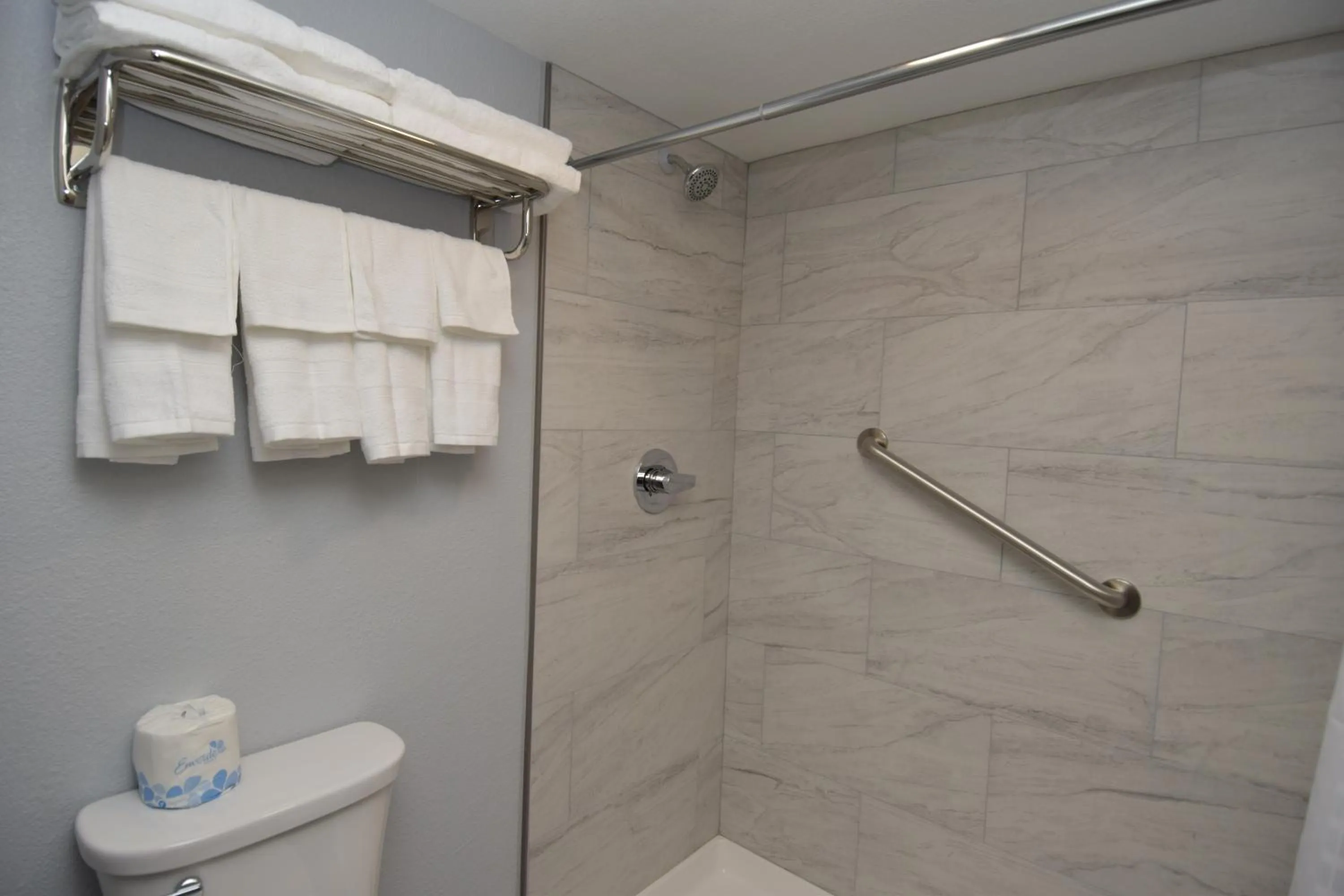 Bathroom in Baymont by Wyndham Batavia - Darien Lake