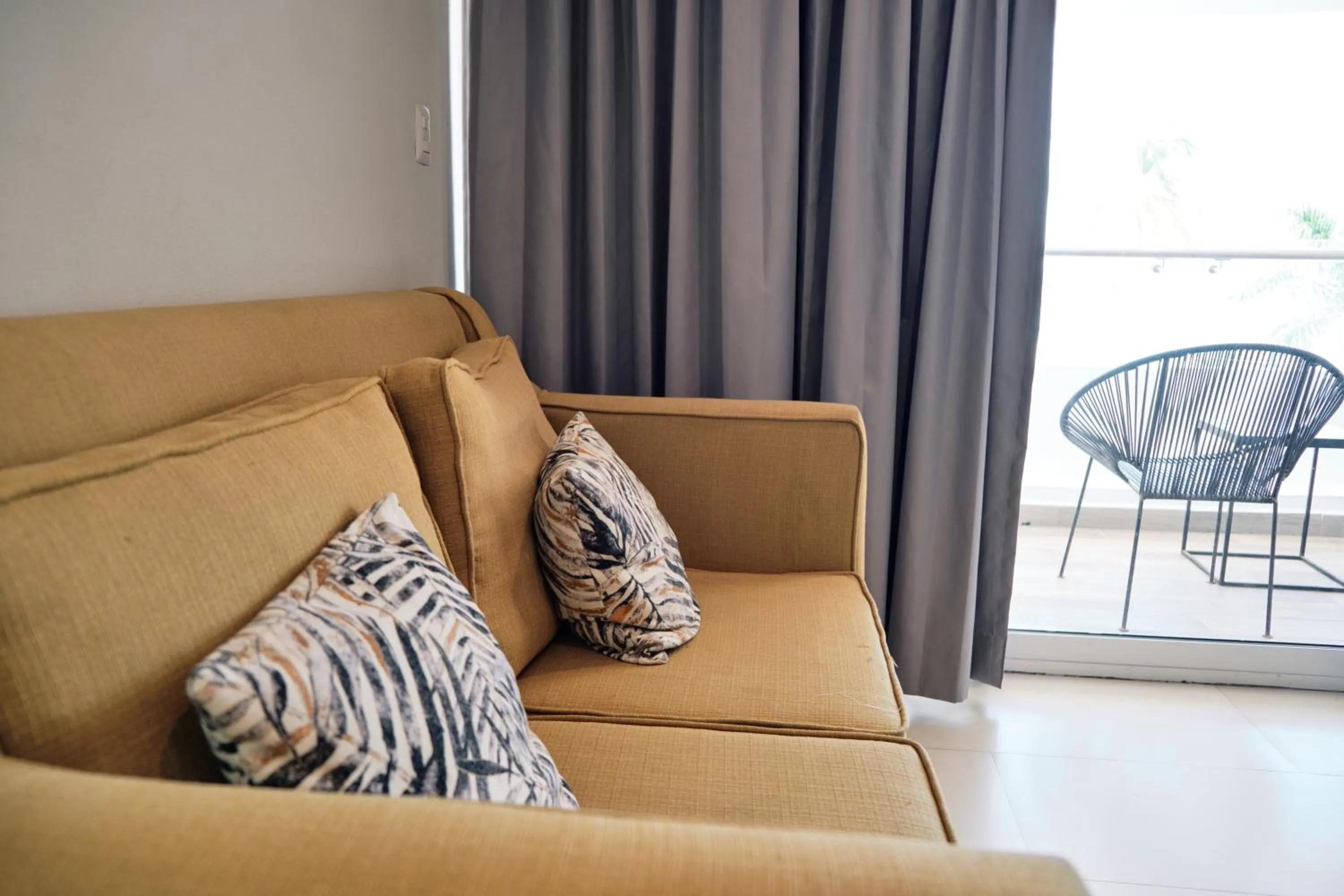 Living room in The Inn at Mazatlan