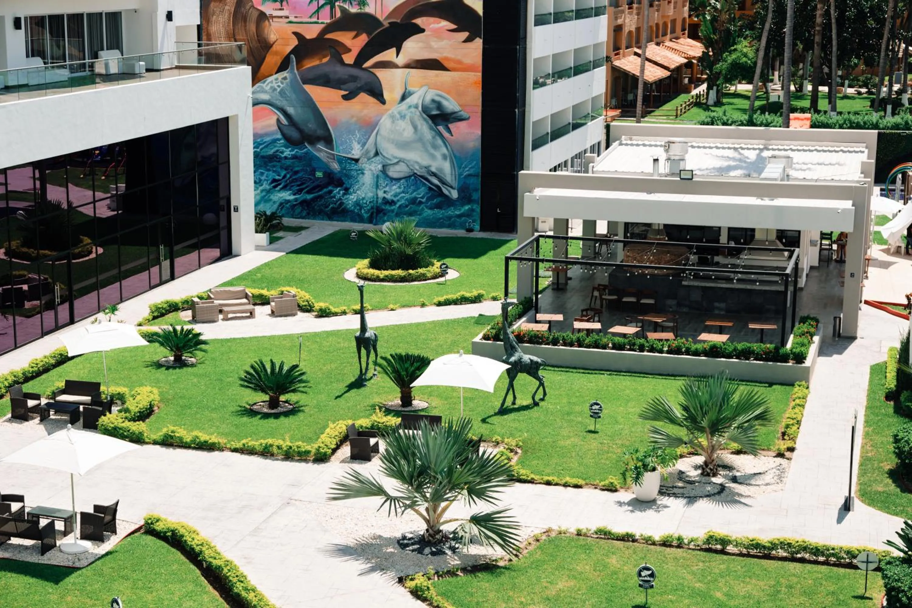 Garden in The Inn at Mazatlan