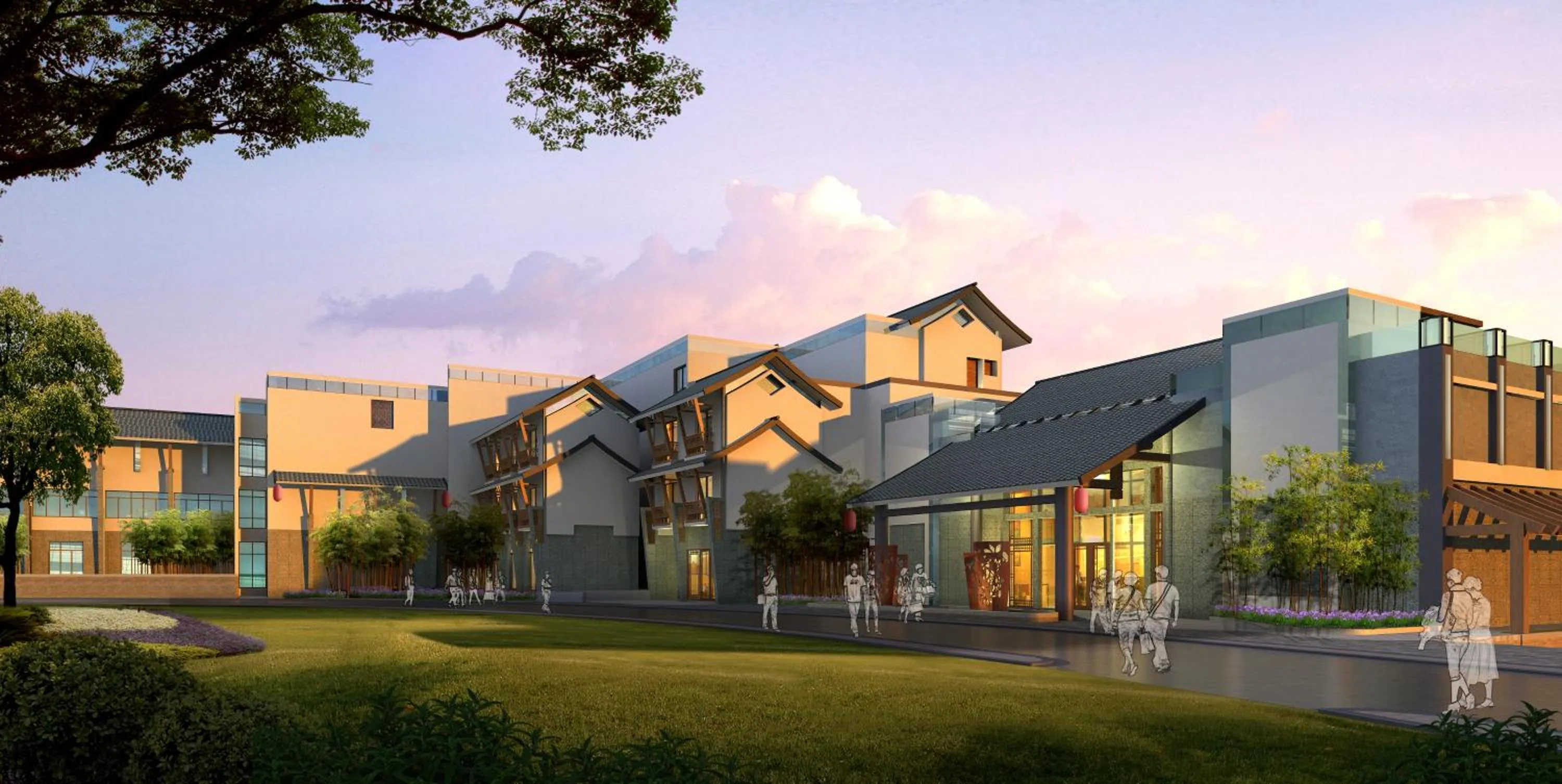 Facade/entrance in Angsana Hangzhou