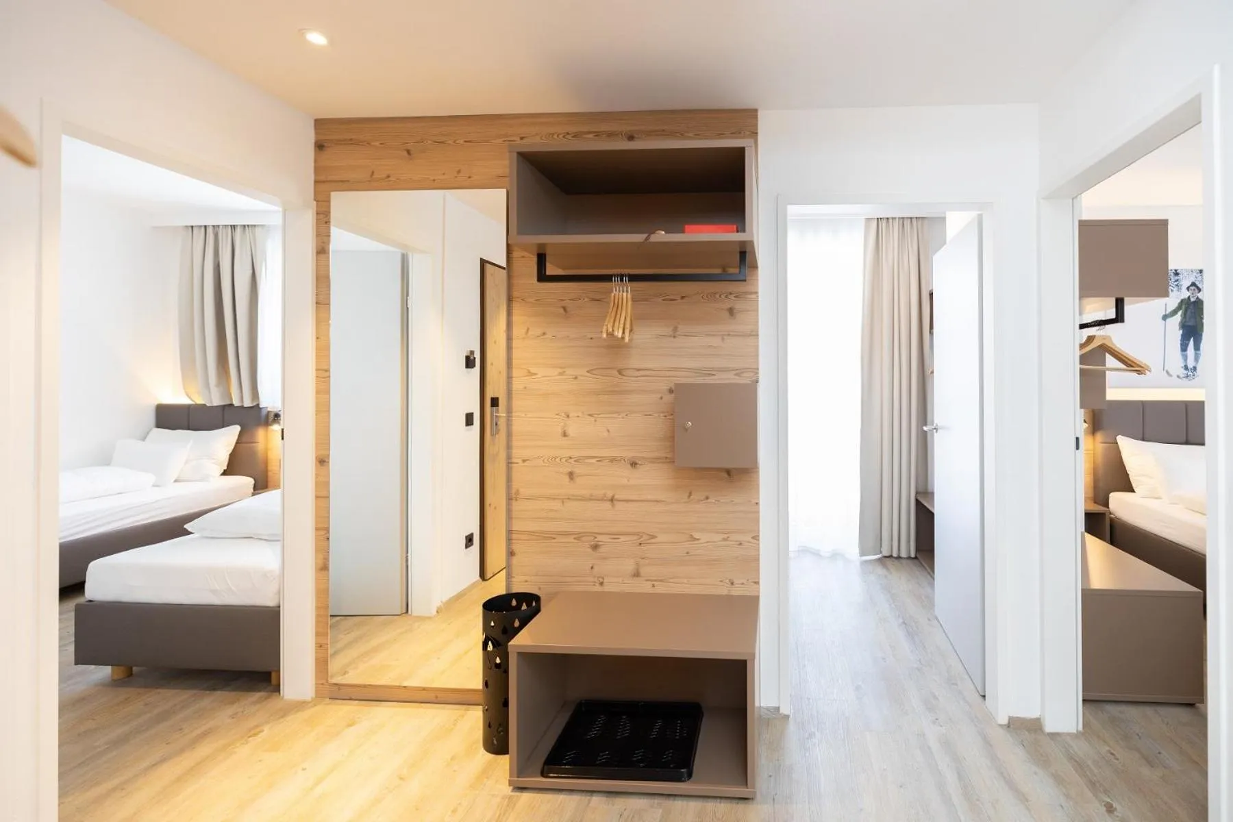 View (from property/room), Bed in Dormio Aparthotel Hinterstoder