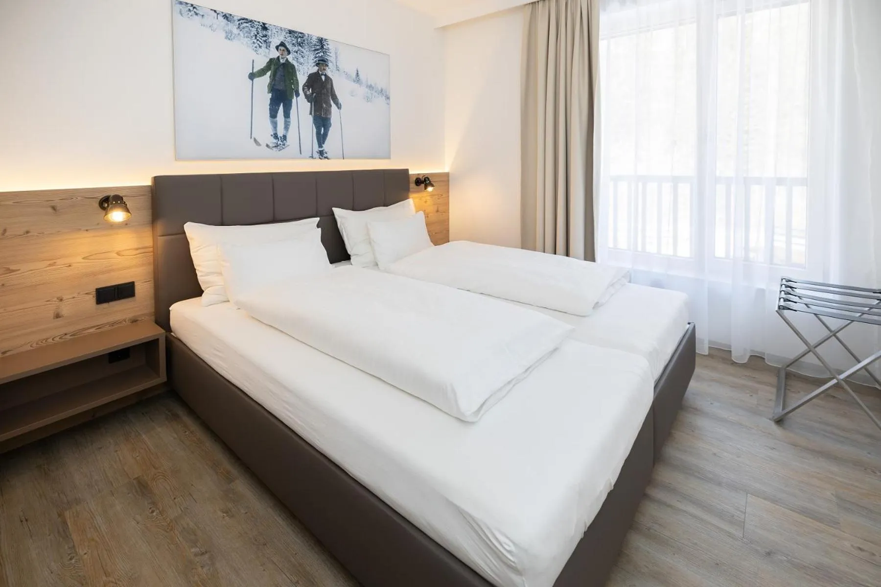 Bedroom, Bed in Dormio Aparthotel Hinterstoder