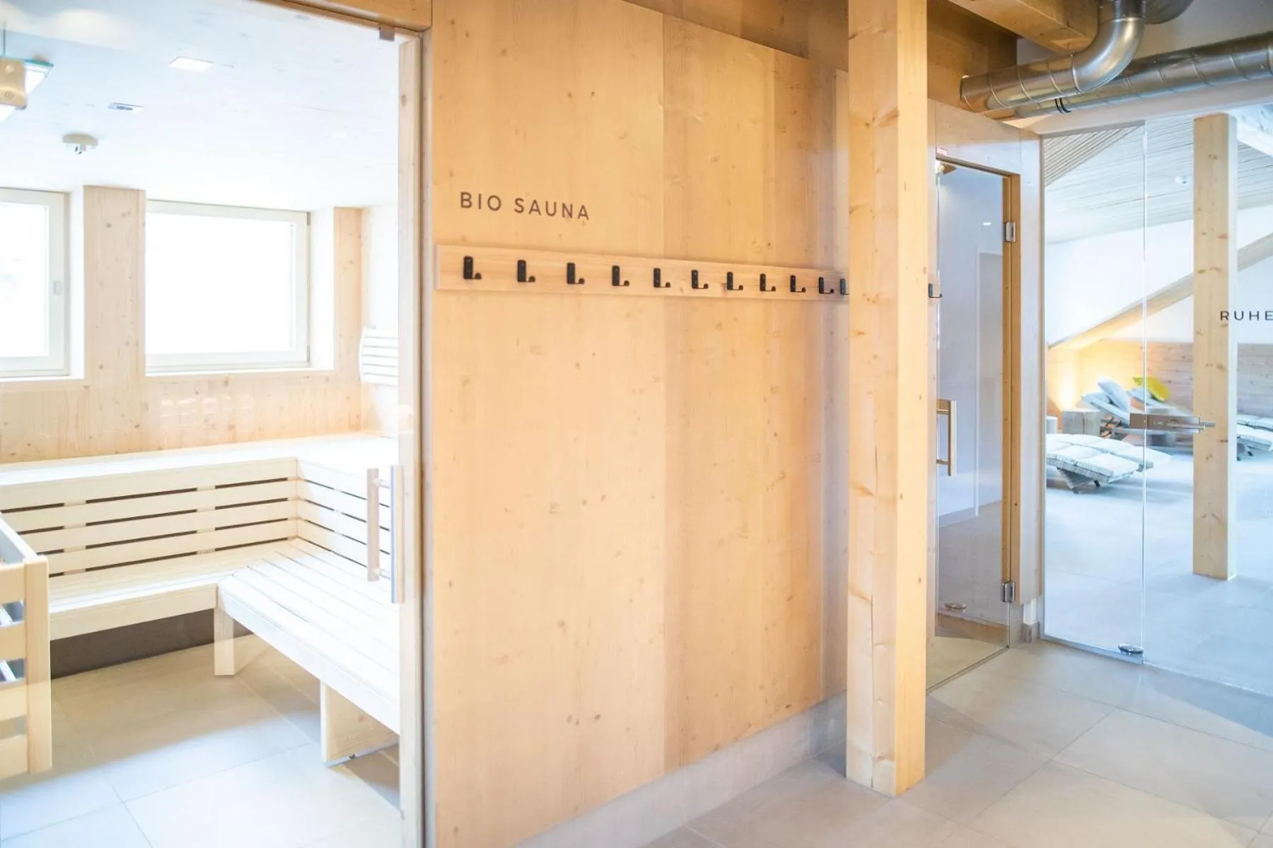 Sauna in Dormio Aparthotel Hinterstoder