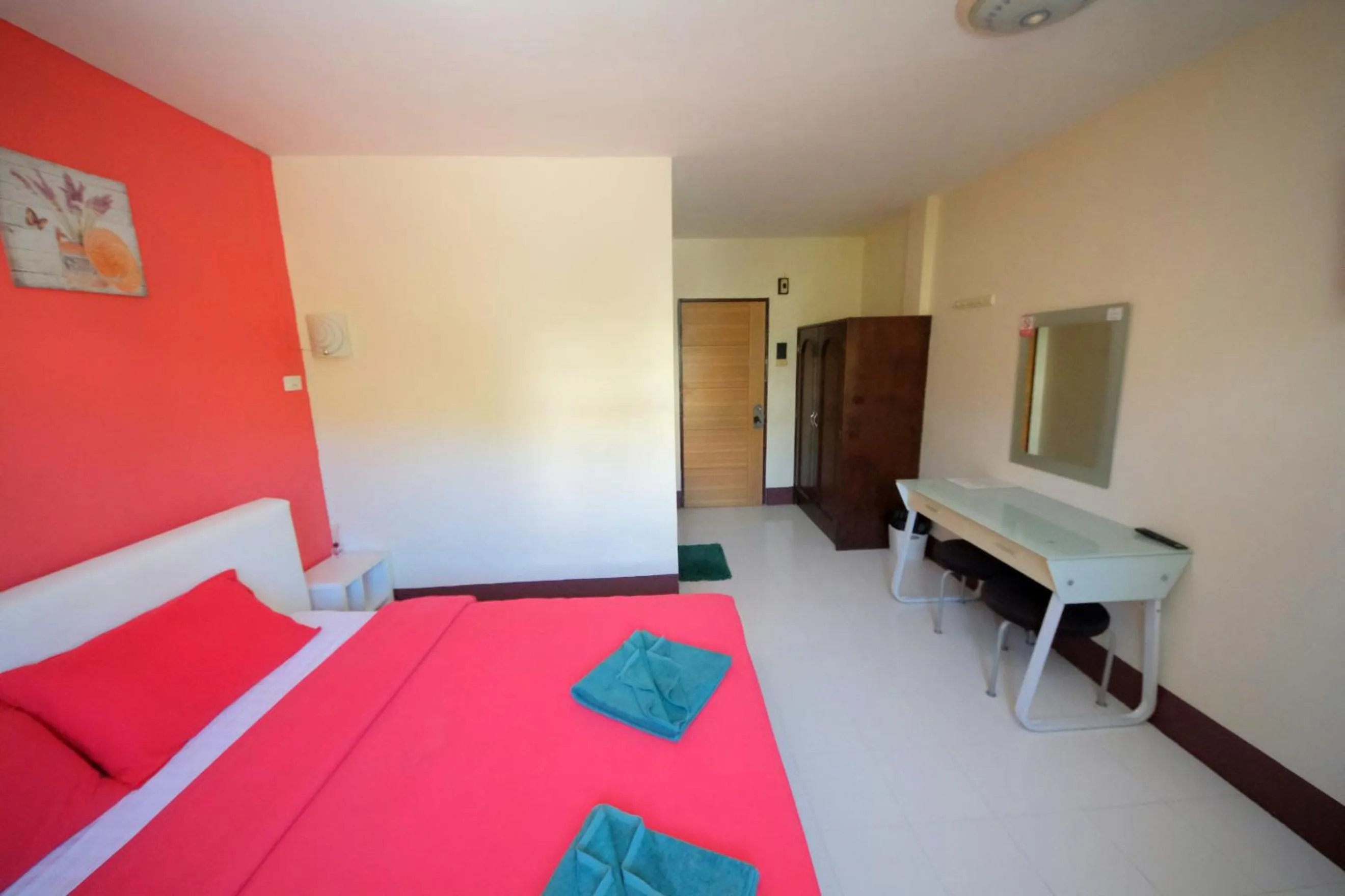 Bed in Pineapple Guesthouse