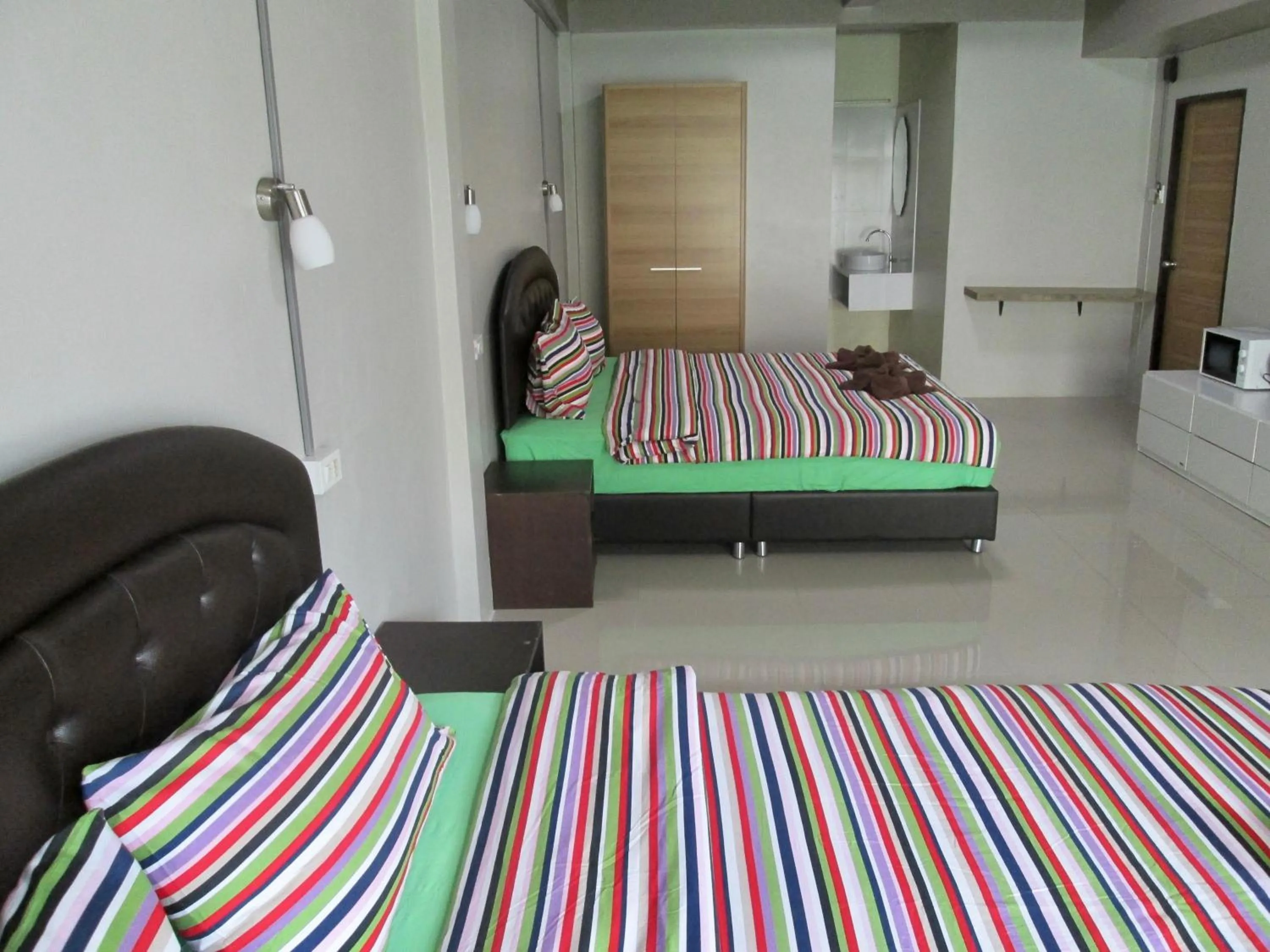 Bed in Pineapple Guesthouse