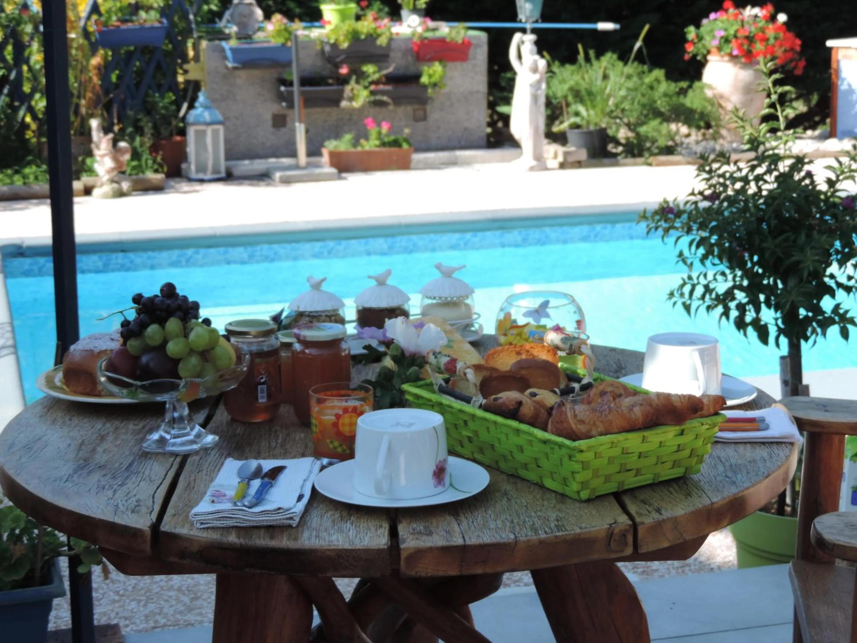 Patio in Chez Papy et Mamy
