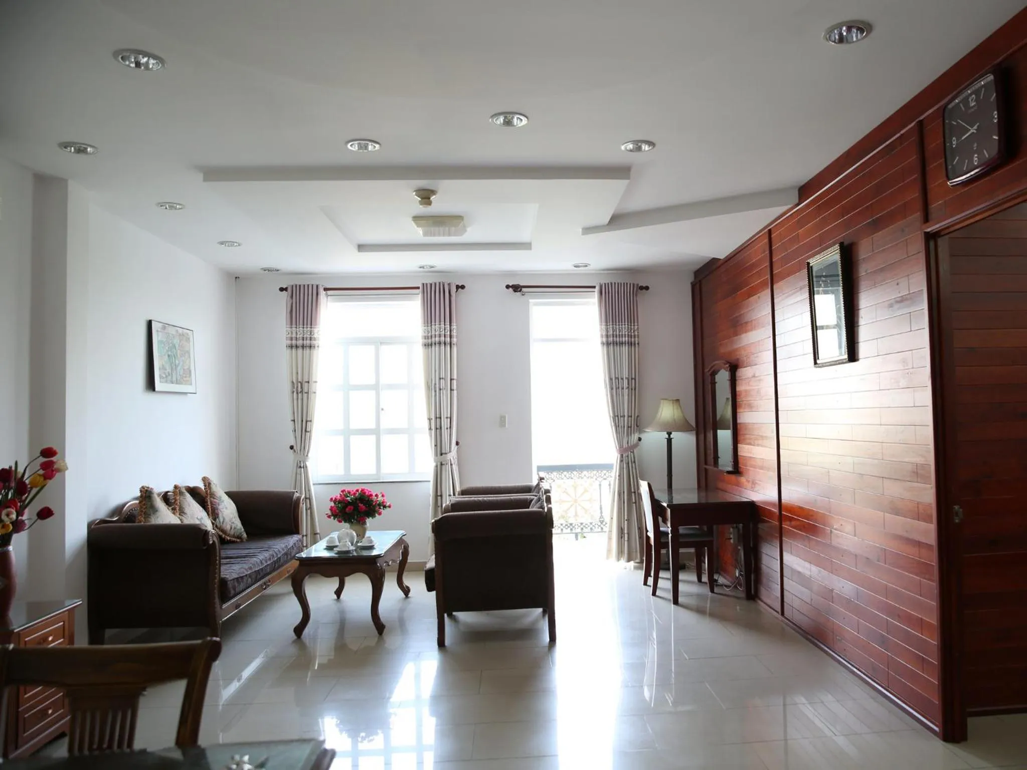 Living room in Hoa Phat Hotel & Apartment