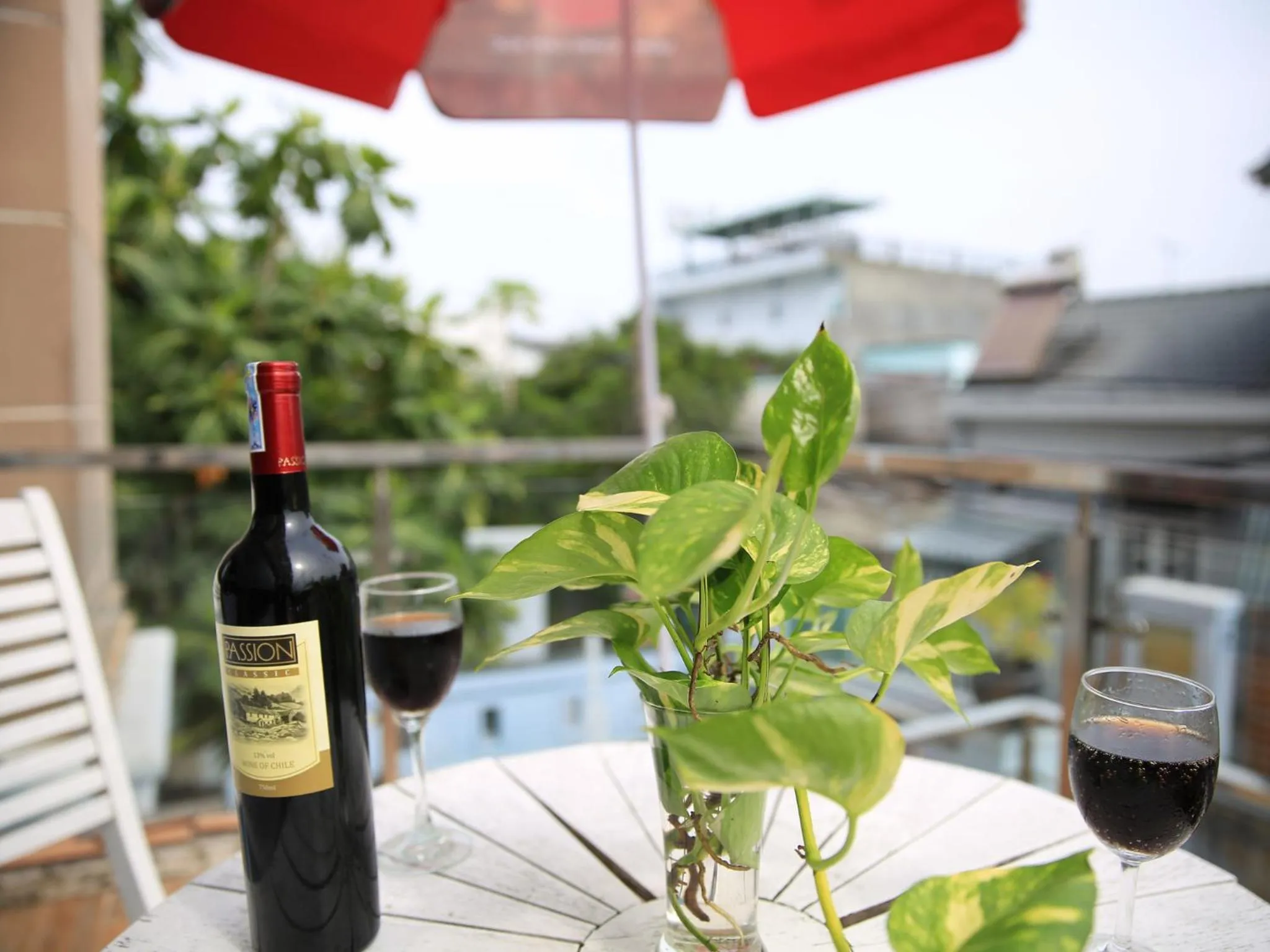 Decorative detail in Hoa Phat Hotel & Apartment