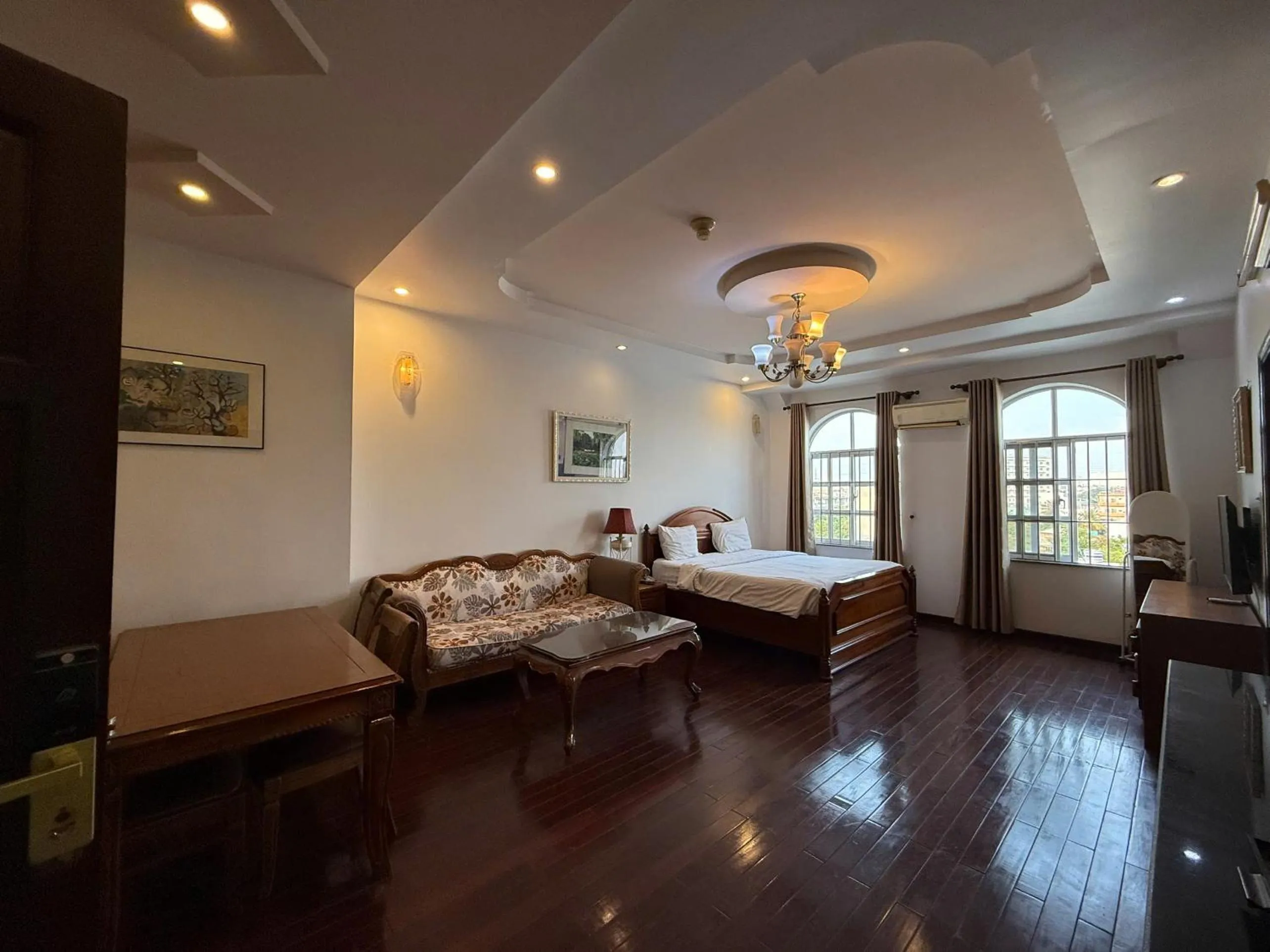 Bed in Hoa Phat Hotel & Apartment