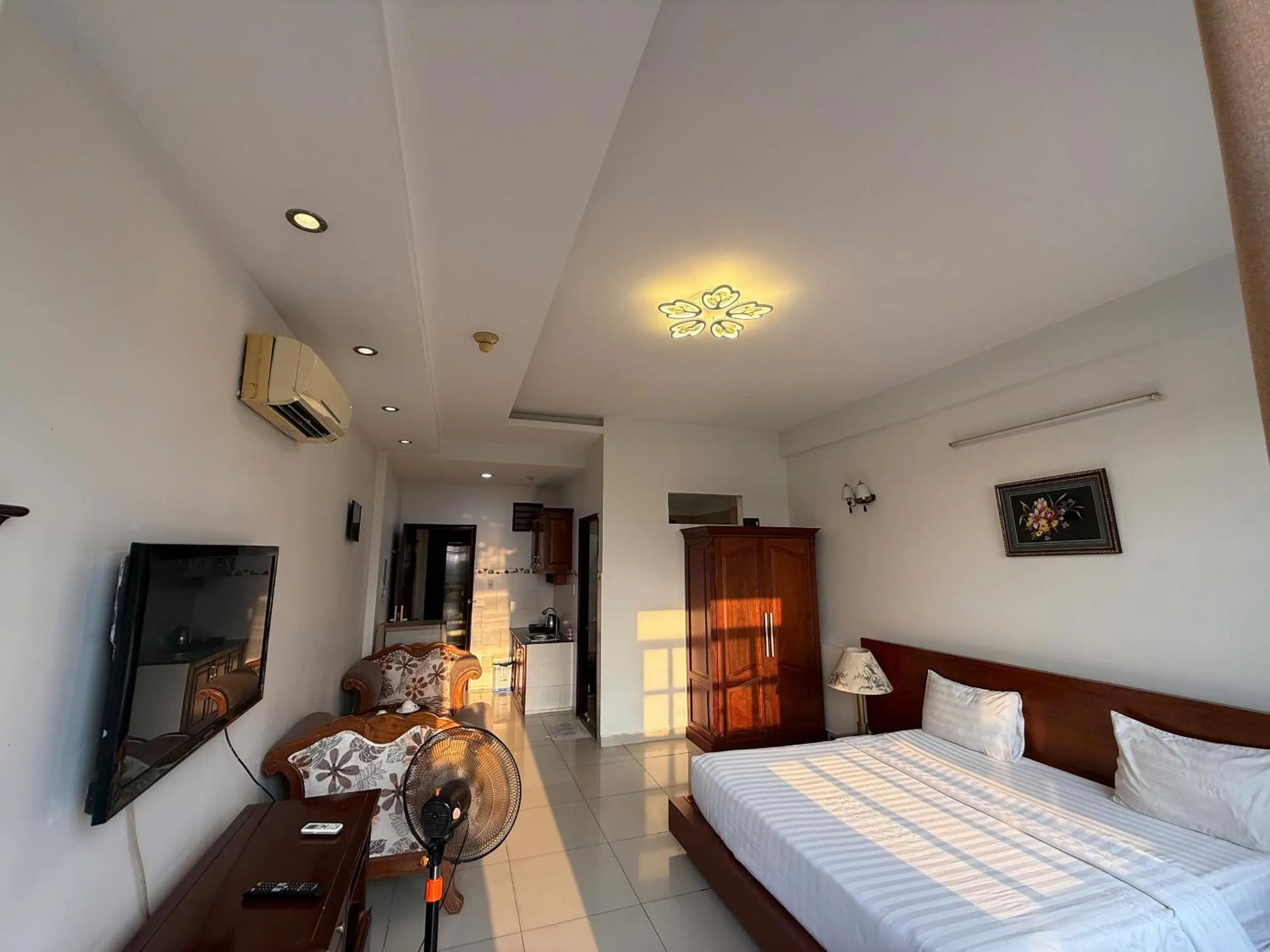 Bed in Hoa Phat Hotel & Apartment