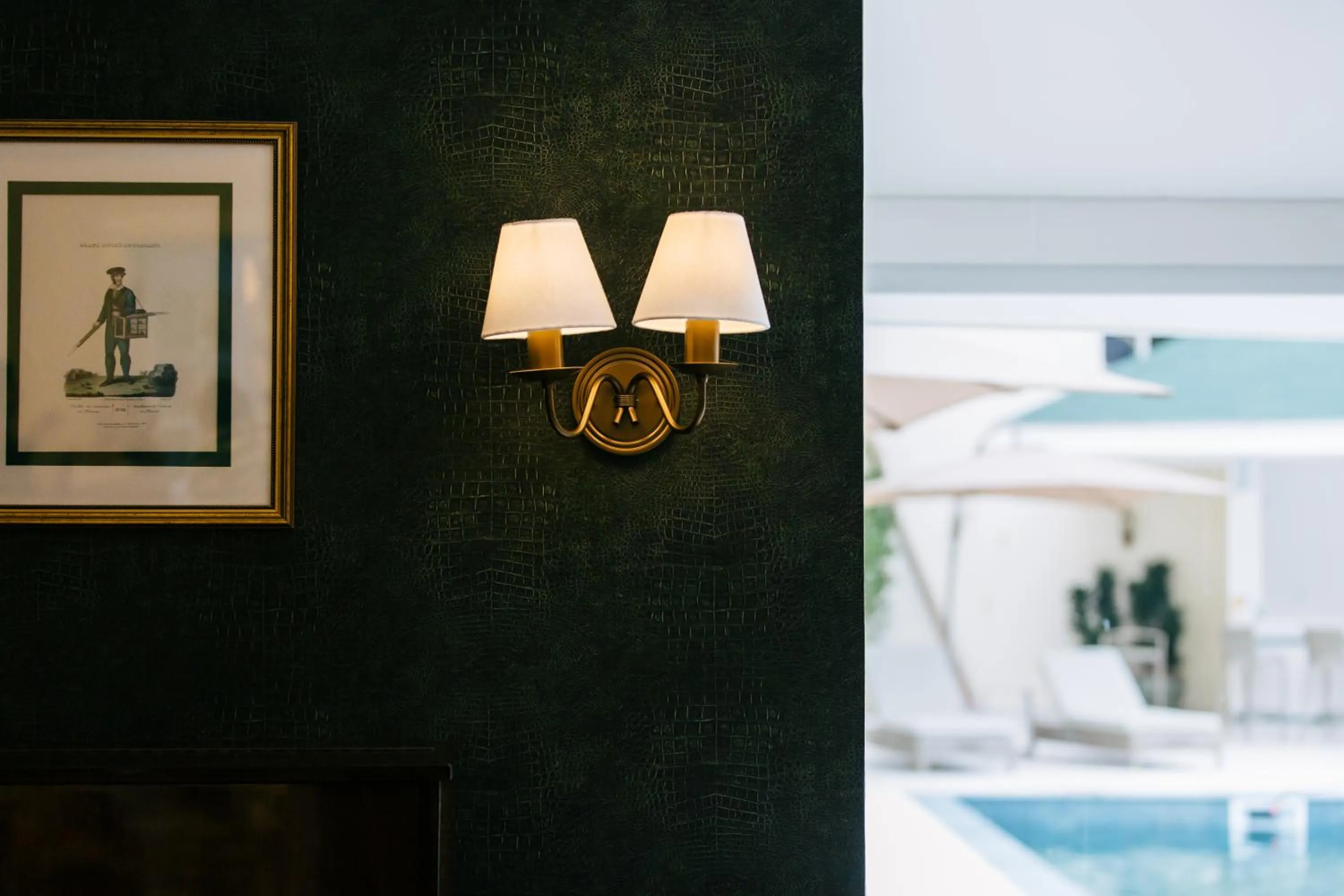 Decorative detail in Villa do Vale Boutique Hotel