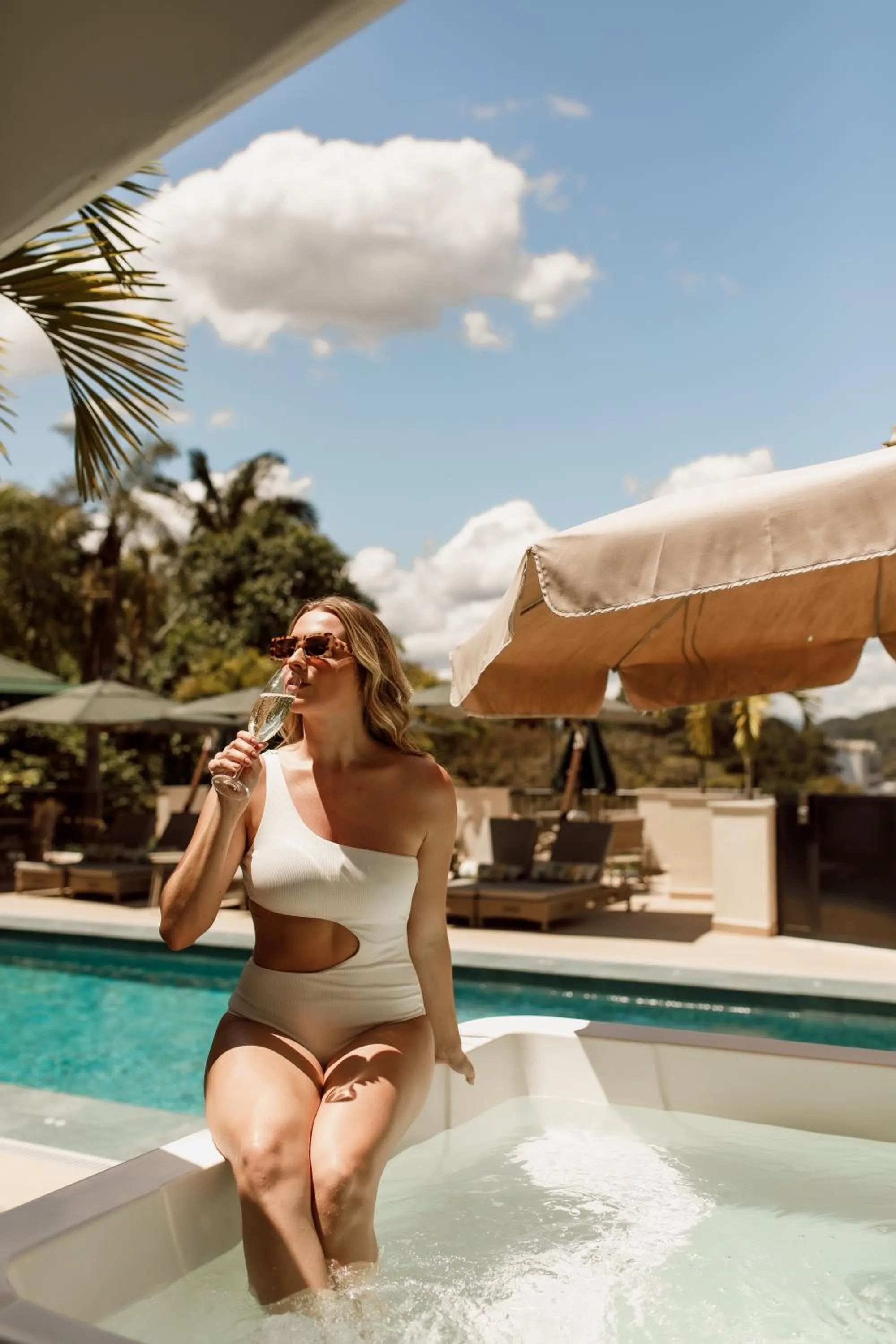 Swimming pool in Villa do Vale Boutique Hotel