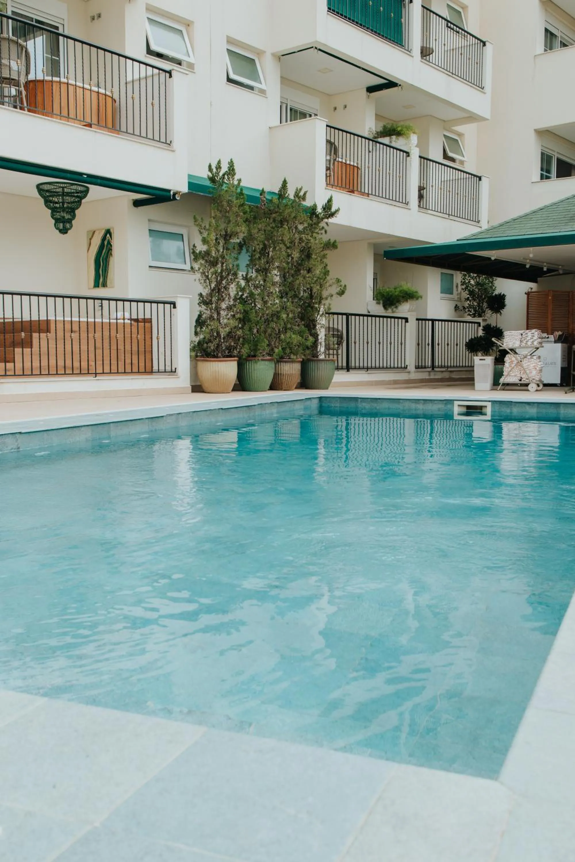 Swimming pool in Villa do Vale Boutique Hotel