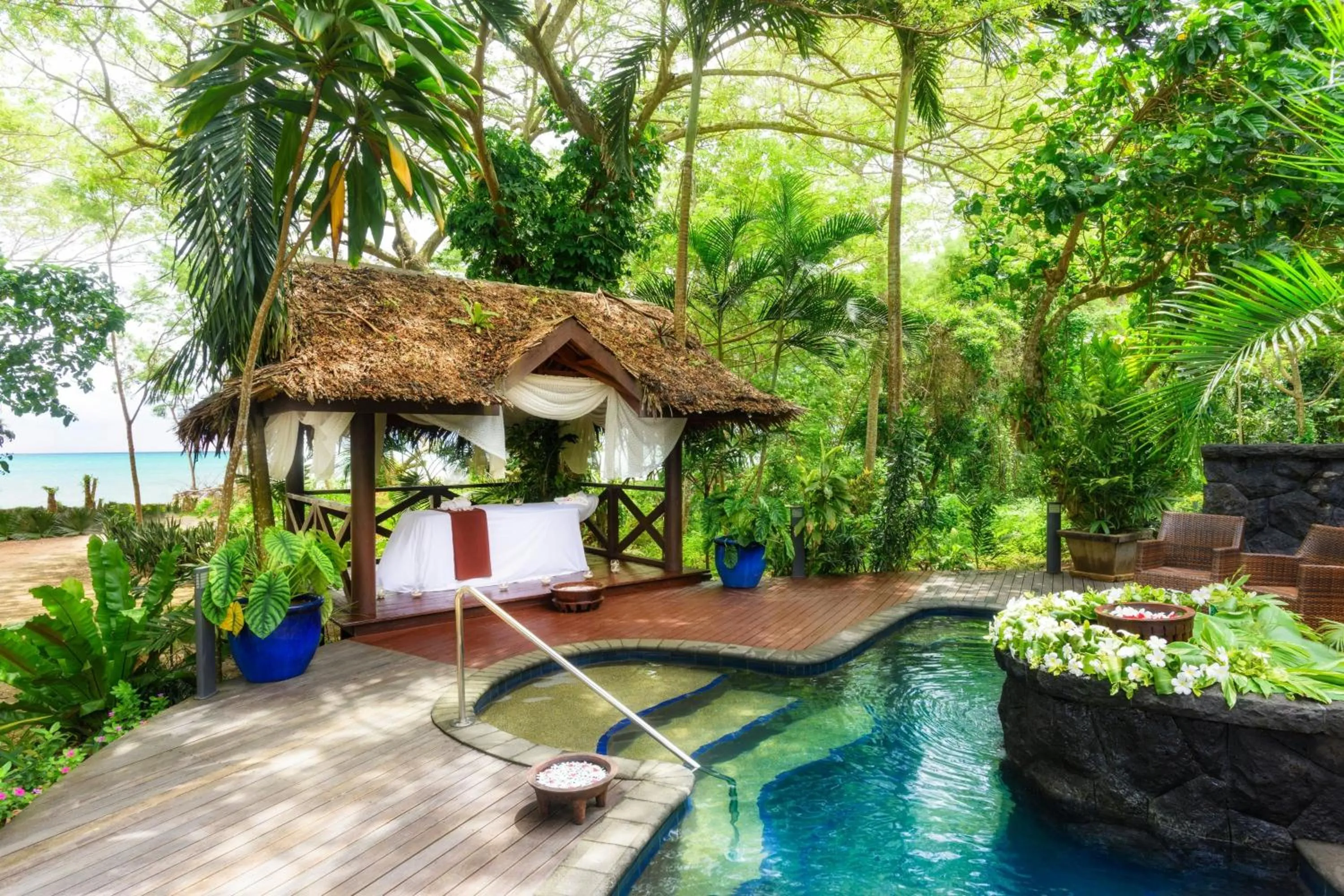 Spa and wellness centre/facilities in Sheraton Samoa Beach Resort