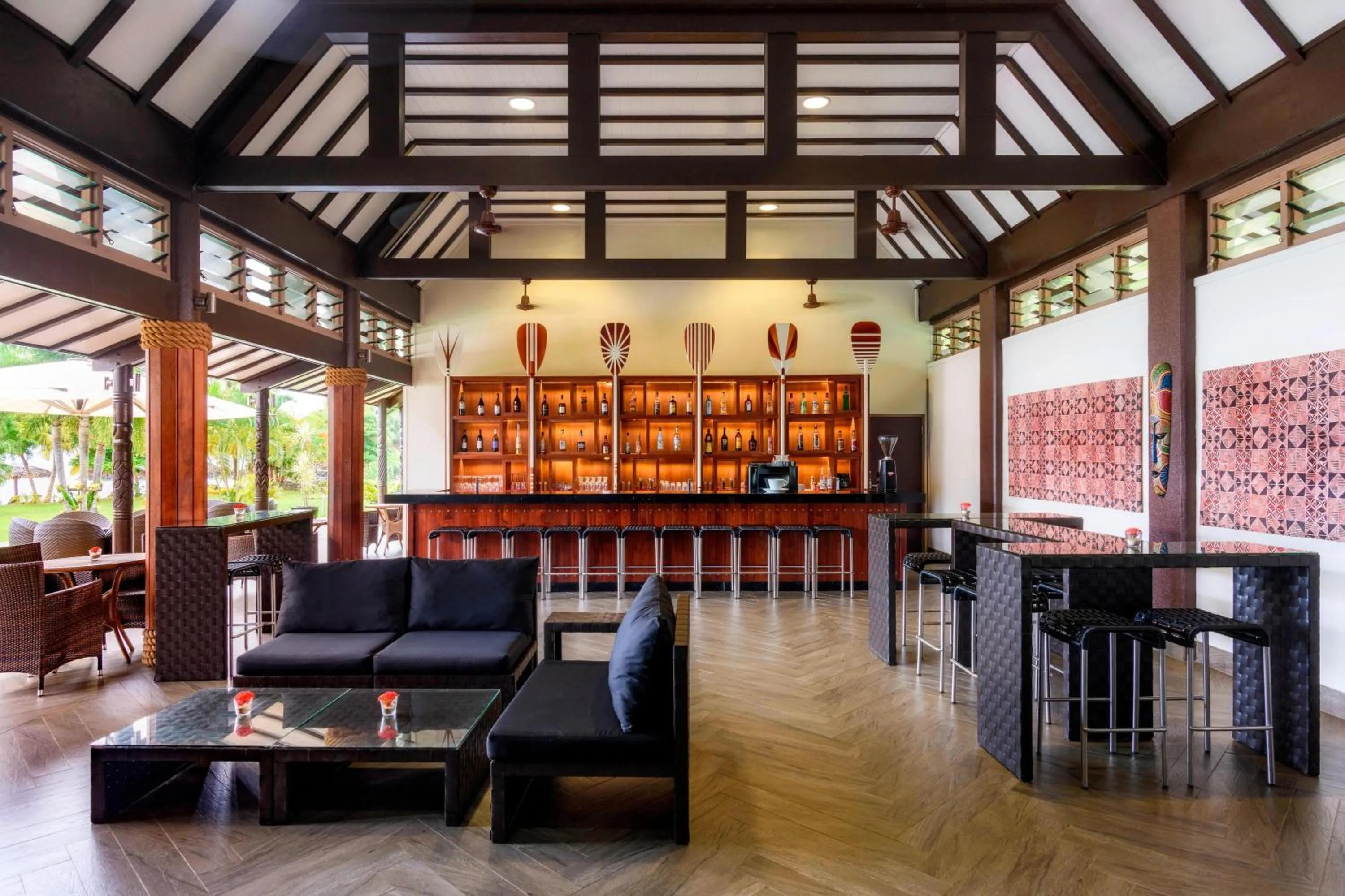 Lobby or reception in Sheraton Samoa Beach Resort